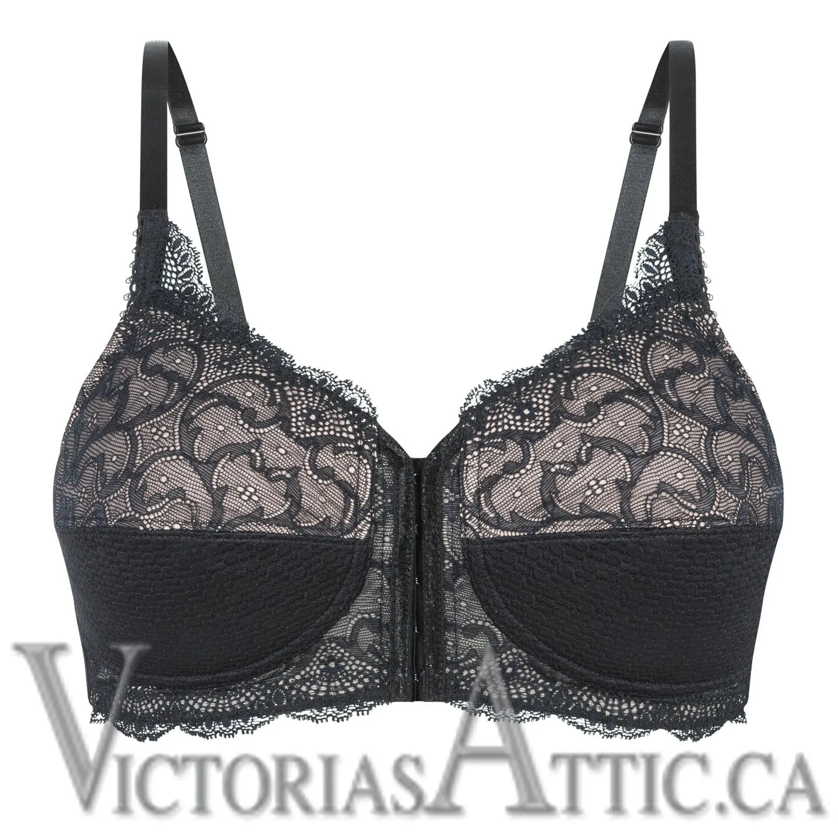 Amoena Ellen Mastectomy Bra Black