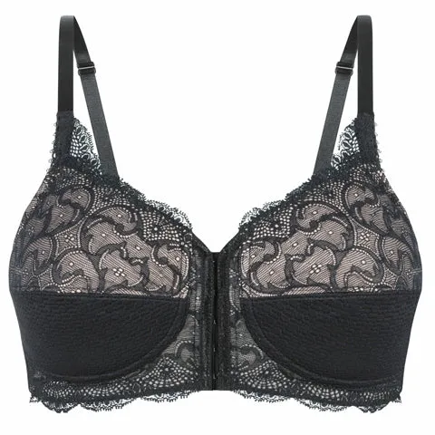 Amoena Ellen Mastectomy Bra Black