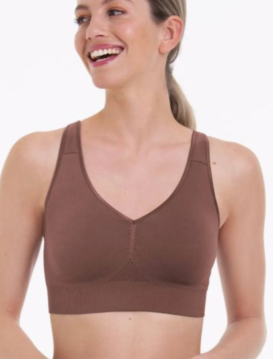 Anita Lotta Wire Free Mastectomy Bra, Berry | Berry Post Mastectomy bra | Berry Molded Mastectomy Bras