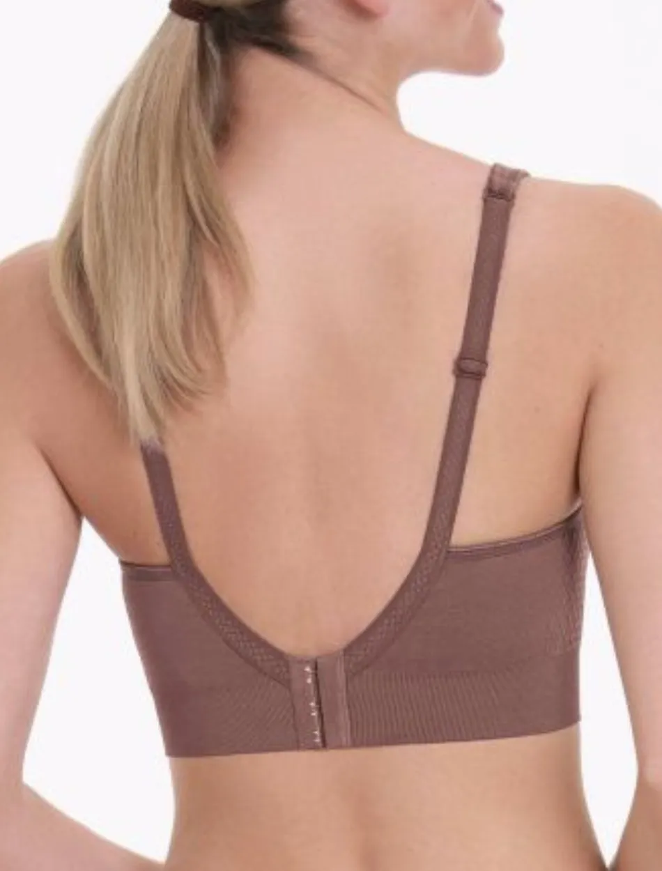 Anita Lotta Wire Free Mastectomy Bra, Berry | Berry Post Mastectomy bra | Berry Molded Mastectomy Bras