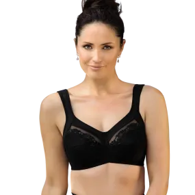 Anita Safina Support bra, Black | Black Anita Soft Cup Bra