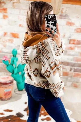 Aztec Half Zip Pullover