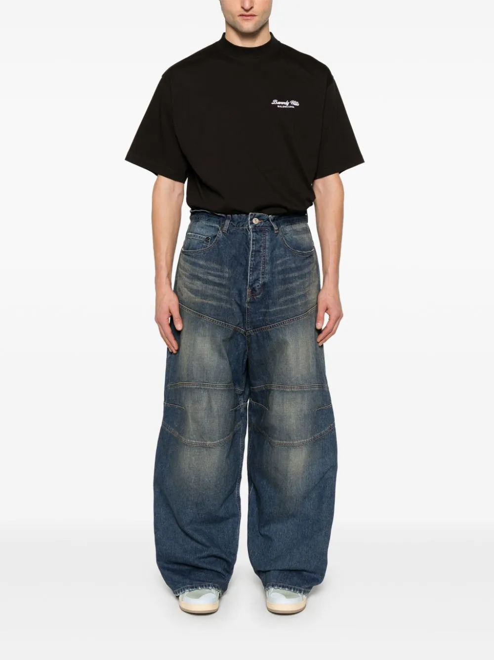 Balenciaga Women's T-Shirts And Polos Black