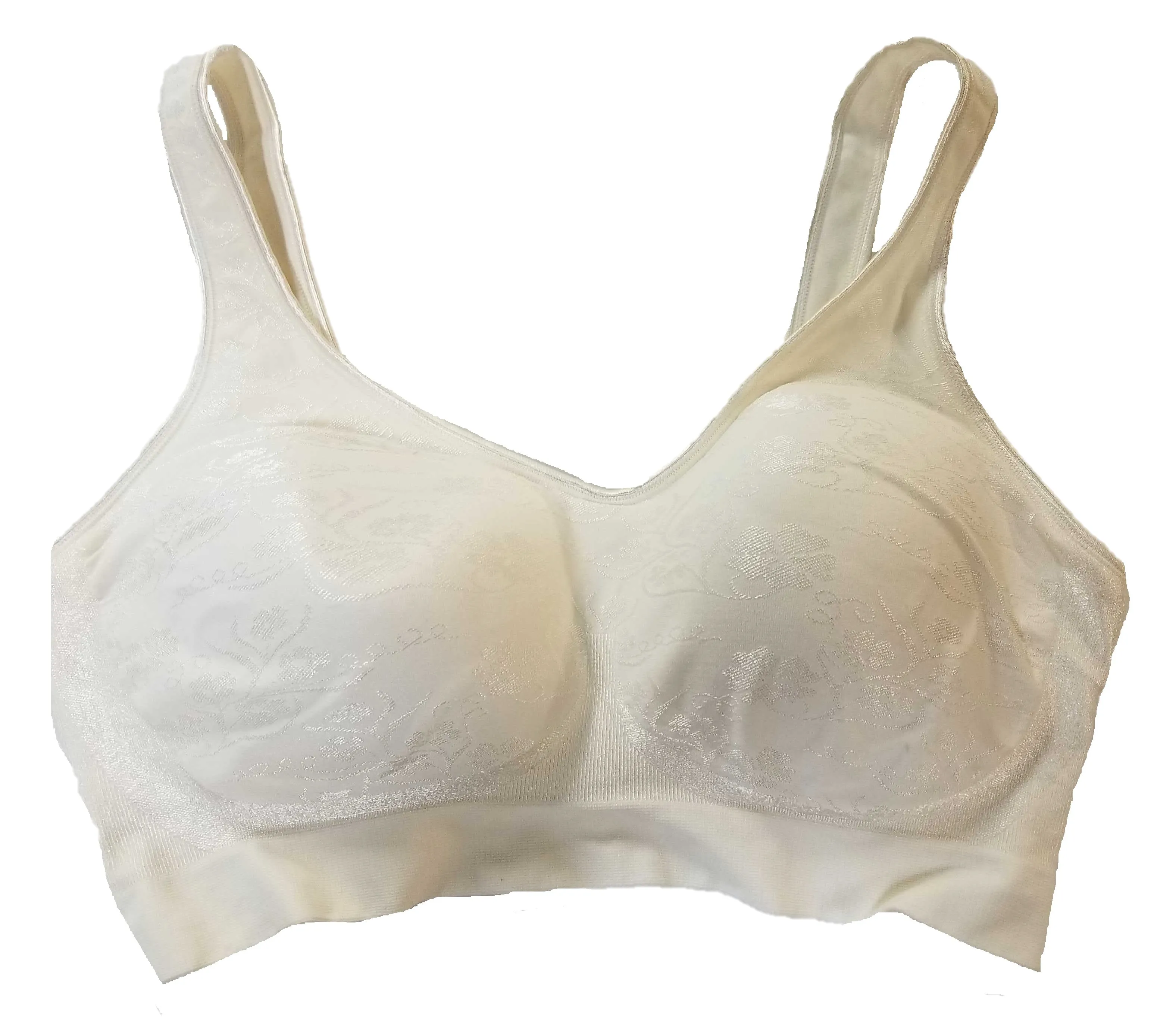Bali Women's Comfort Revolution Shaping Wirefree Bra with Foam Cups Style 3488