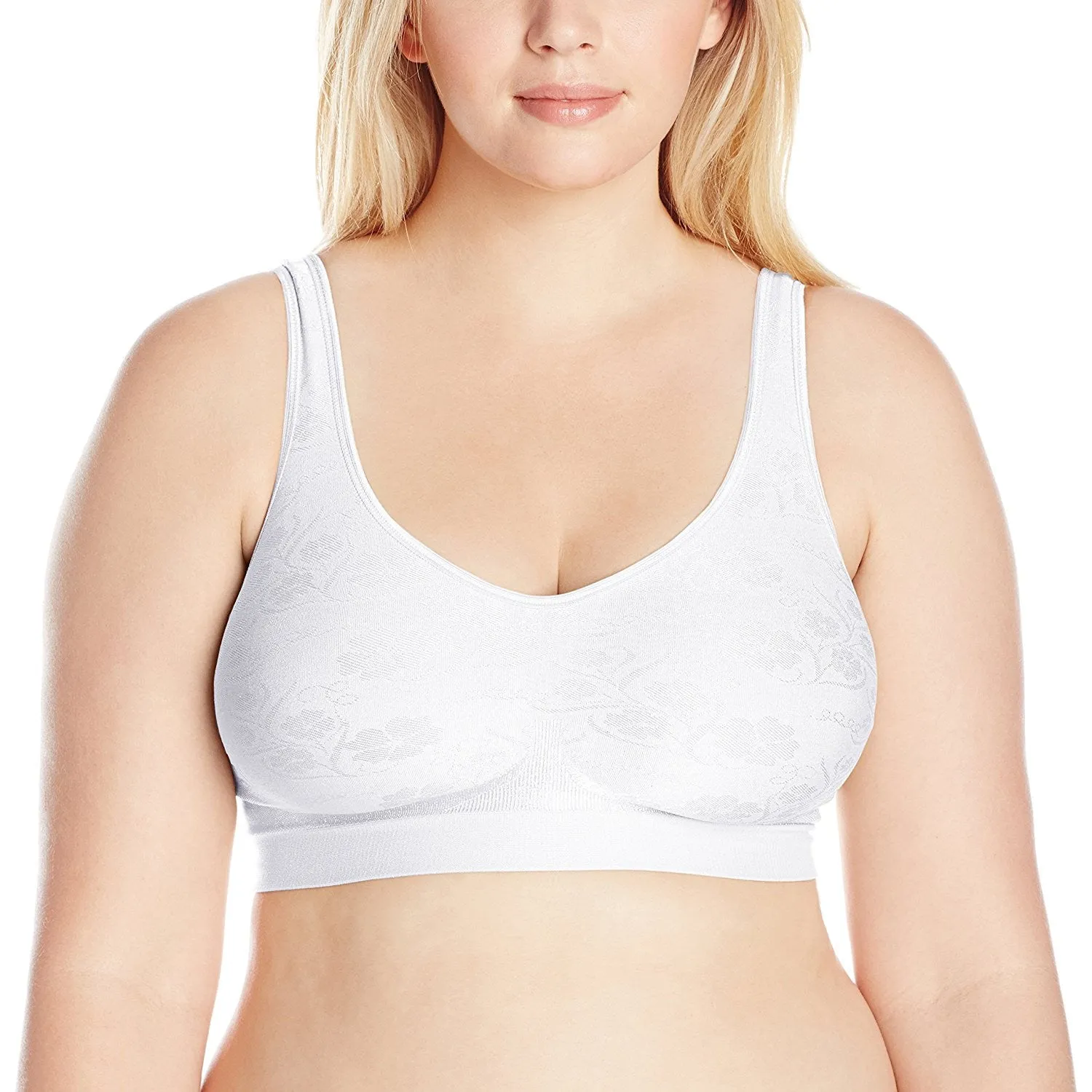 Bali Women's Comfort Revolution Shaping Wirefree Bra with Foam Cups Style 3488