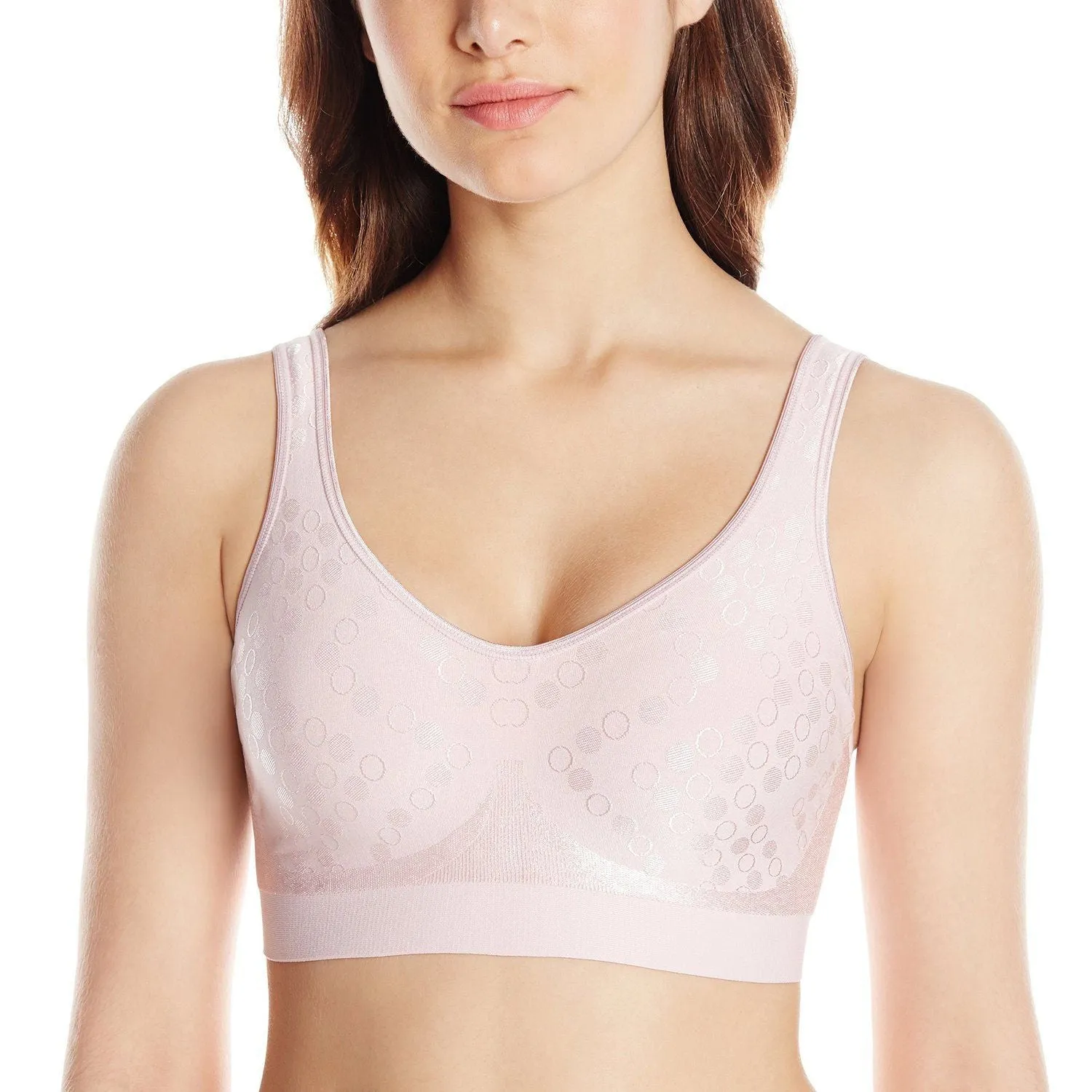 Bali Women's Comfort Revolution Shaping Wirefree Bra with Foam Cups Style 3488