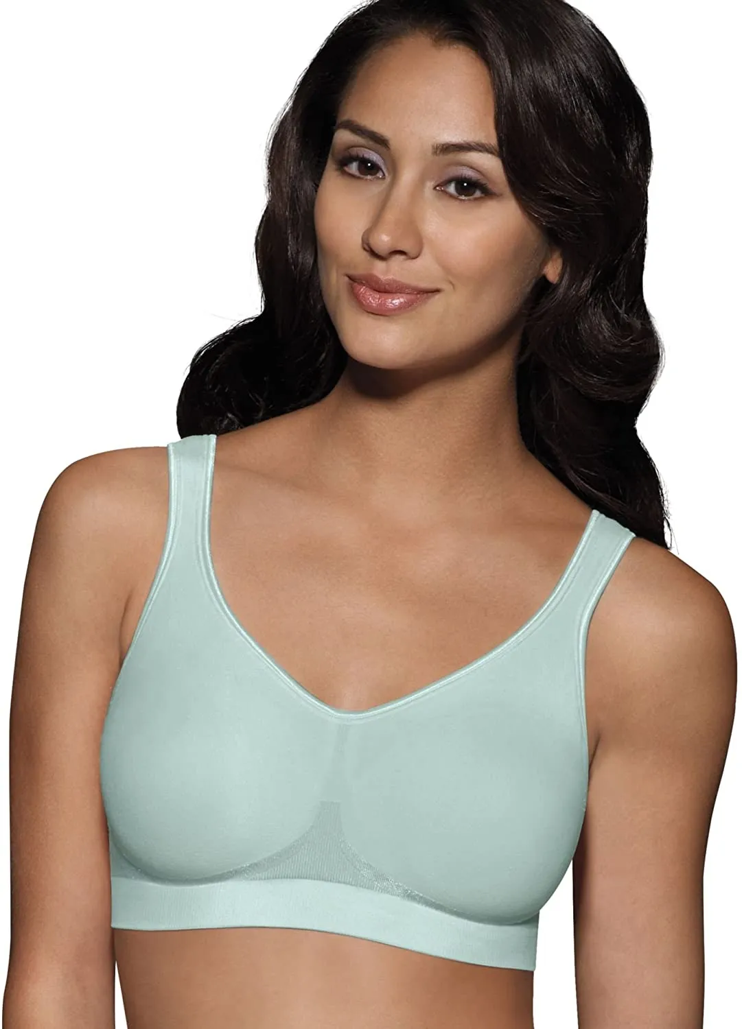 Bali Women's Comfort Revolution Shaping Wirefree Bra with Foam Cups Style 3488