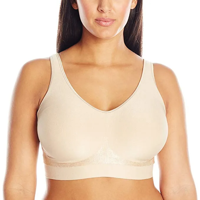 Bali Women's Comfort Revolution Shaping Wirefree Bra with Foam Cups Style 3488