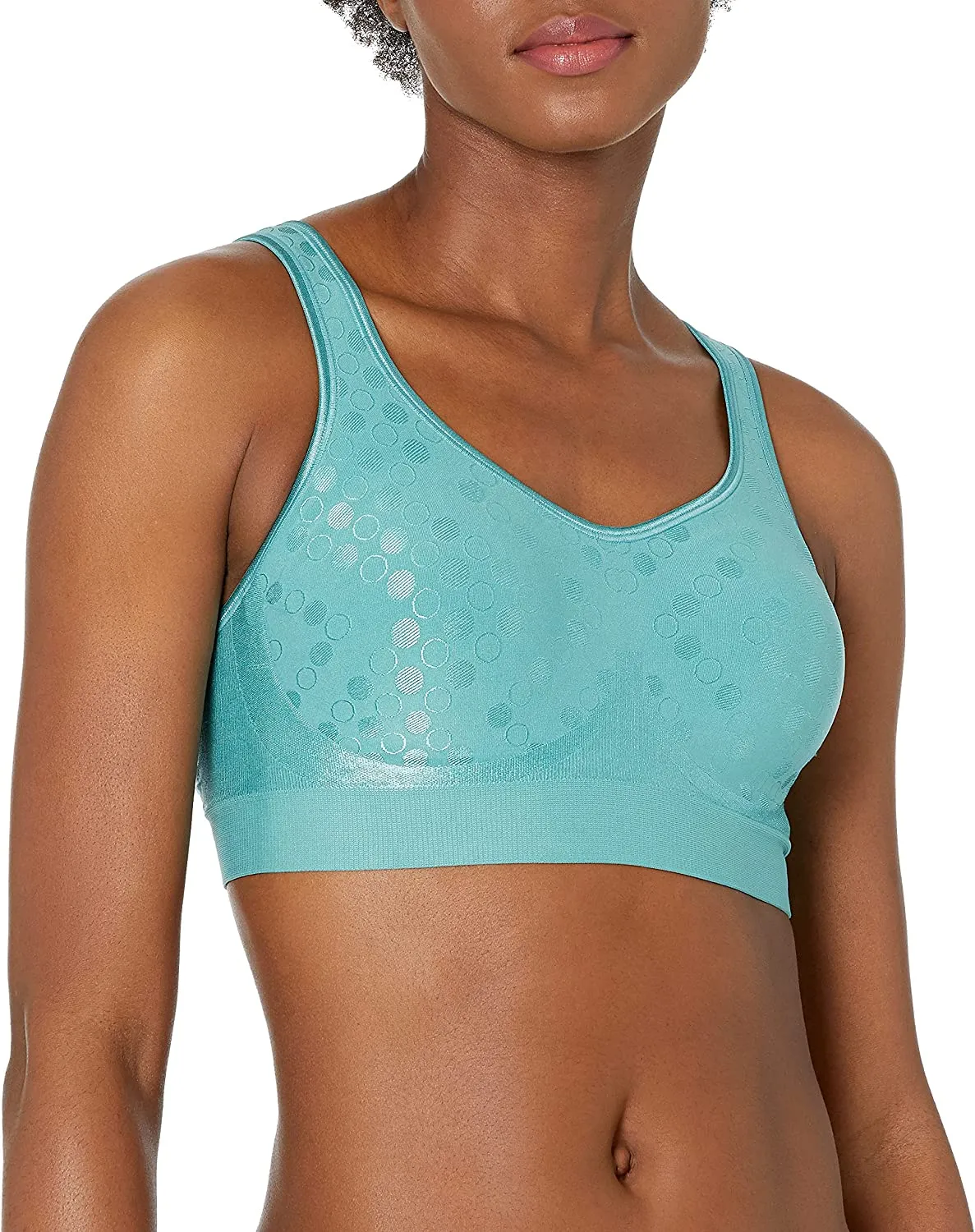 Bali Women's Comfort Revolution Shaping Wirefree Bra with Foam Cups Style 3488