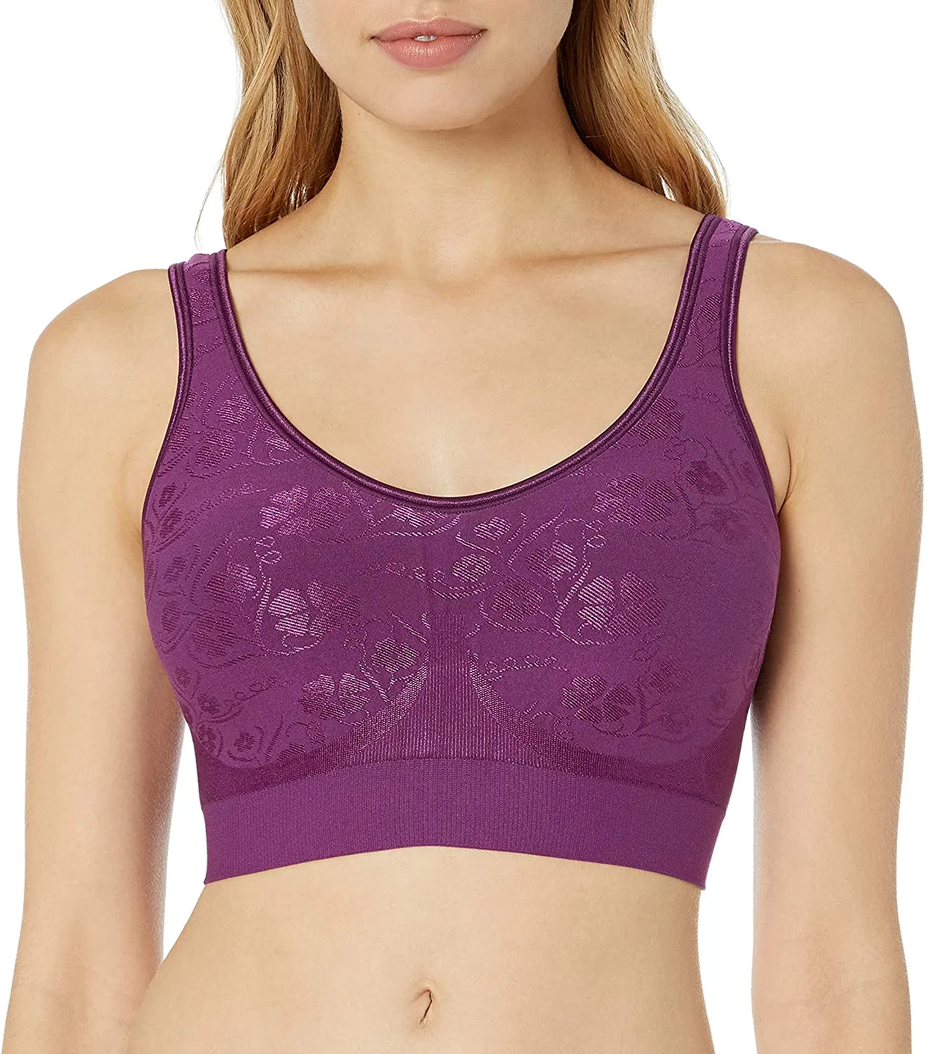 Bali Women's Comfort Revolution Shaping Wirefree Bra with Foam Cups Style 3488
