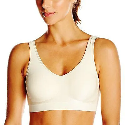 Bali Women's Comfort Revolution Shaping Wirefree Bra with Foam Cups Style 3488