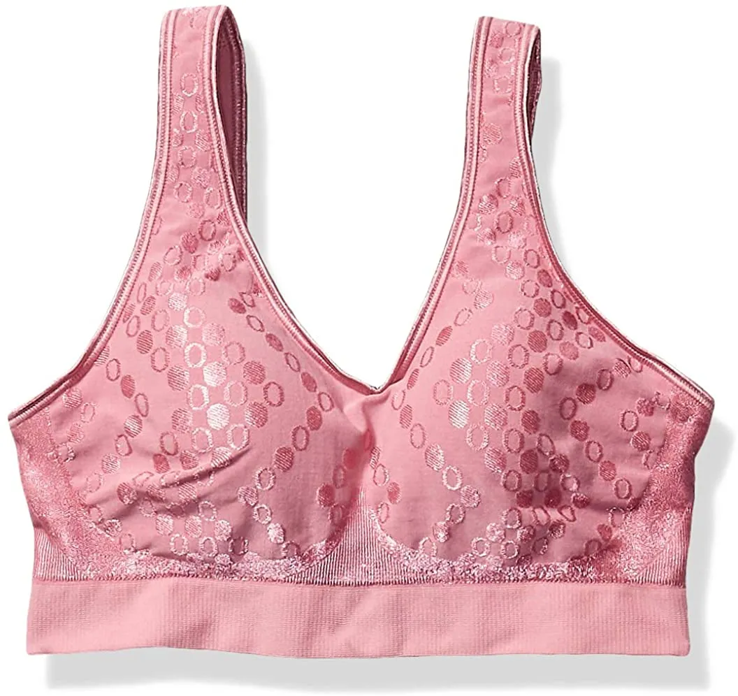 Bali Women's Comfort Revolution Shaping Wirefree Bra with Foam Cups Style 3488