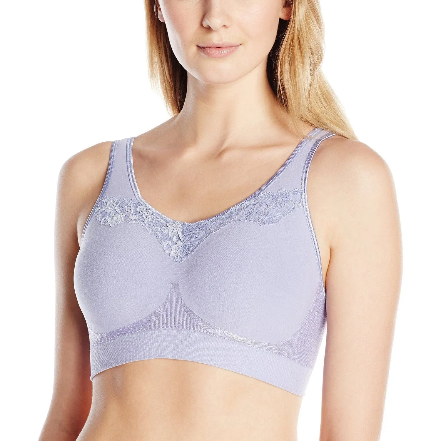 Bali Women's Comfort Revolution Shaping Wirefree Bra with Foam Cups Style 3488