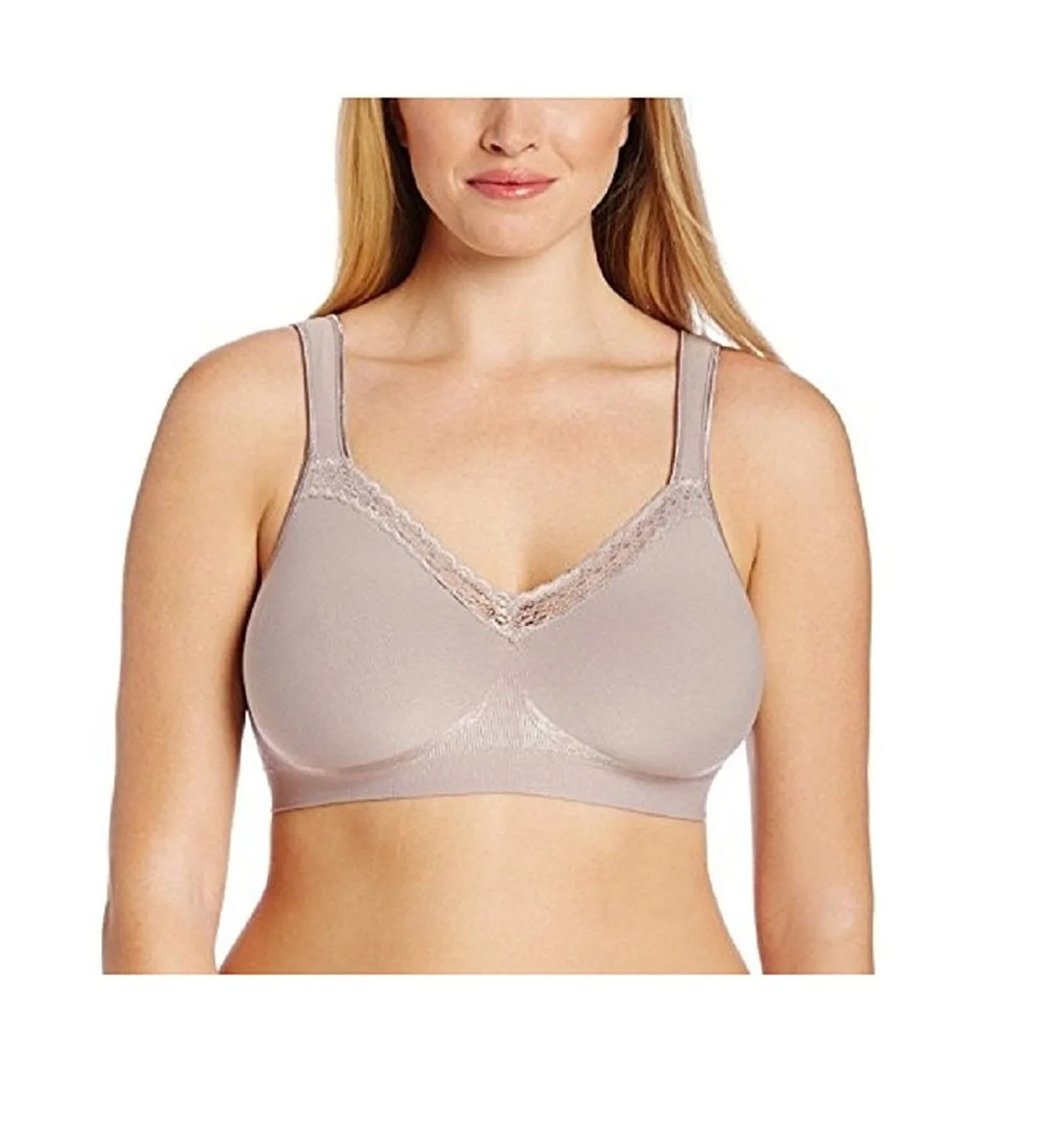 Bali Women's Comfort Revolution Shaping Wirefree Bra with Foam Cups Style 3488