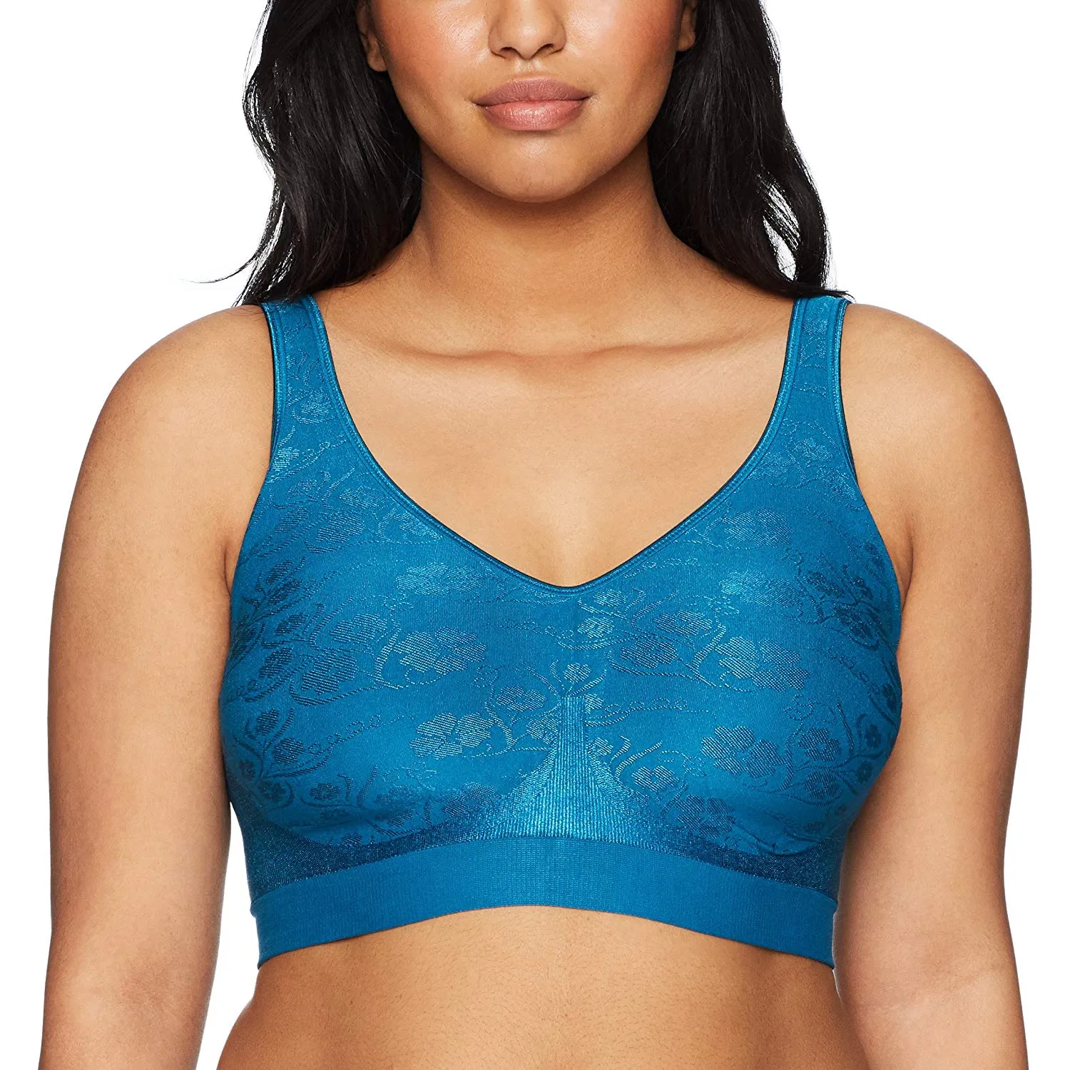 Bali Women's Comfort Revolution Shaping Wirefree Bra with Foam Cups Style 3488