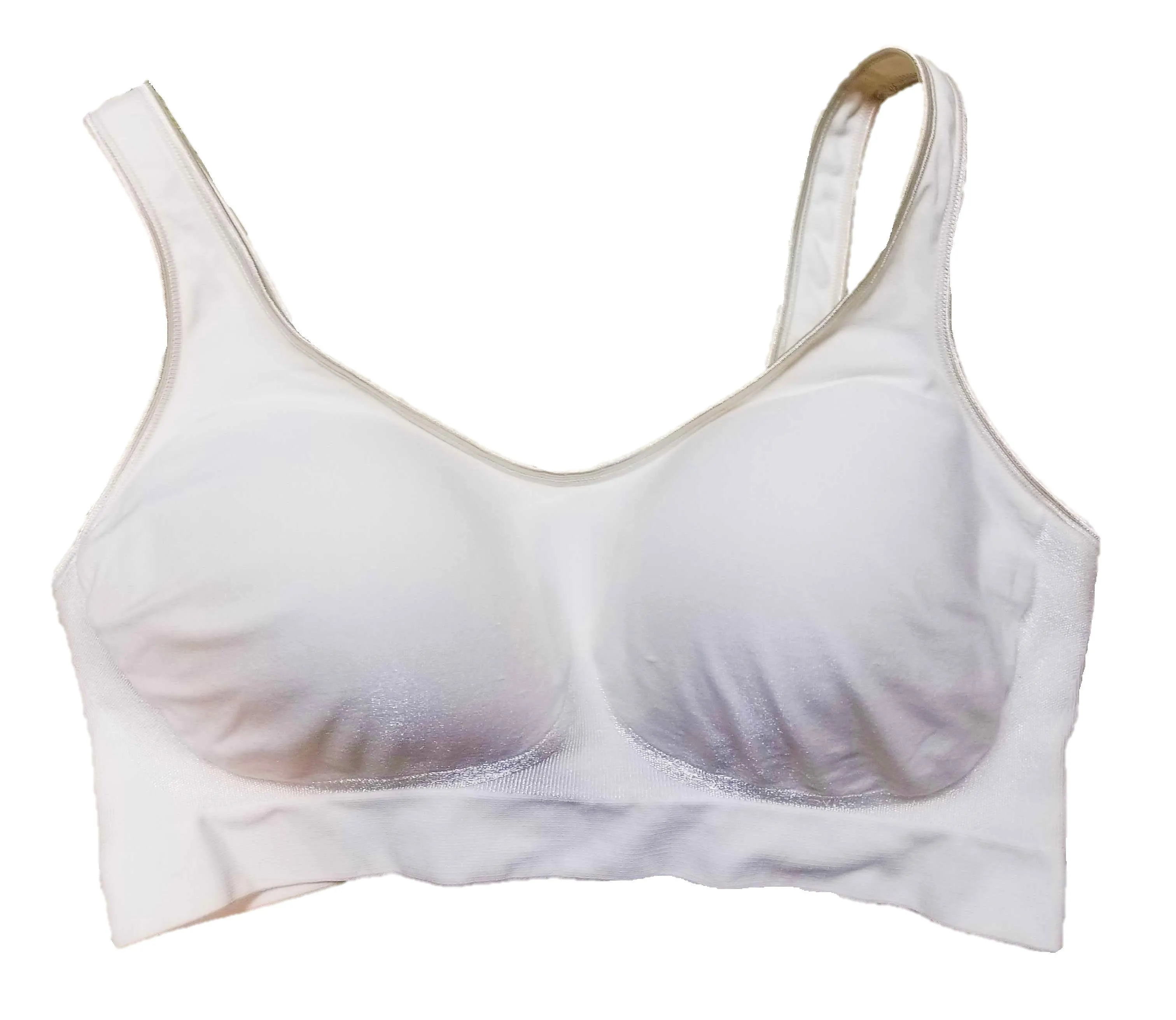 Bali Women's Comfort Revolution Shaping Wirefree Bra with Foam Cups Style 3488