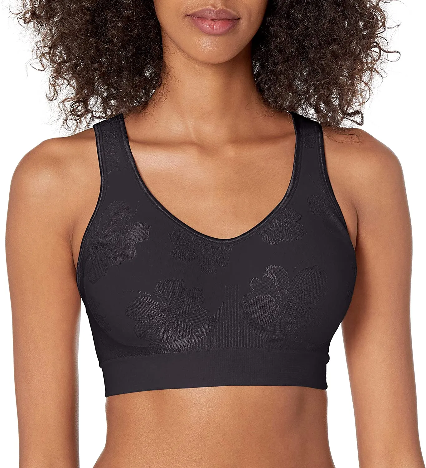 Bali Women's Comfort Revolution Shaping Wirefree Bra with Foam Cups Style 3488