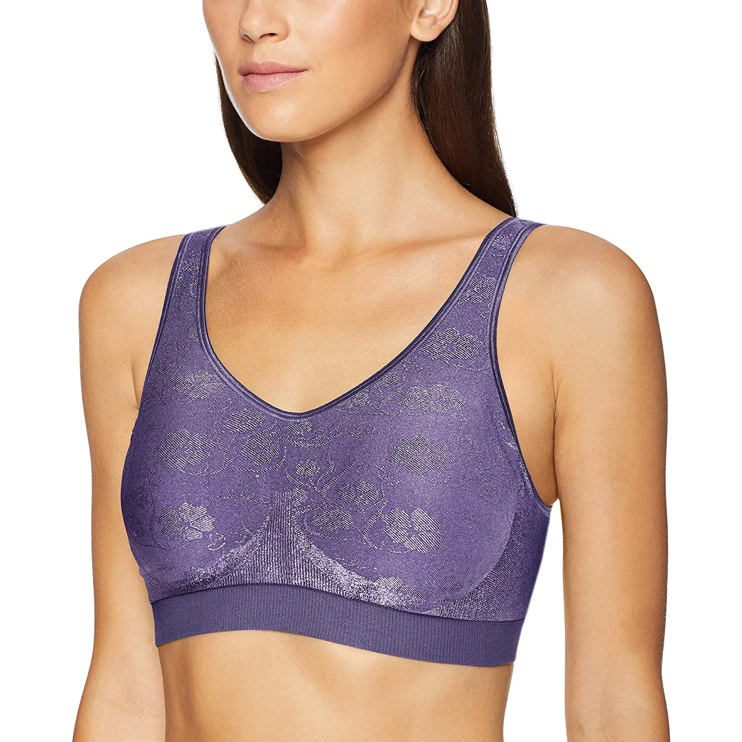 Bali Women's Comfort Revolution Shaping Wirefree Bra with Foam Cups Style 3488