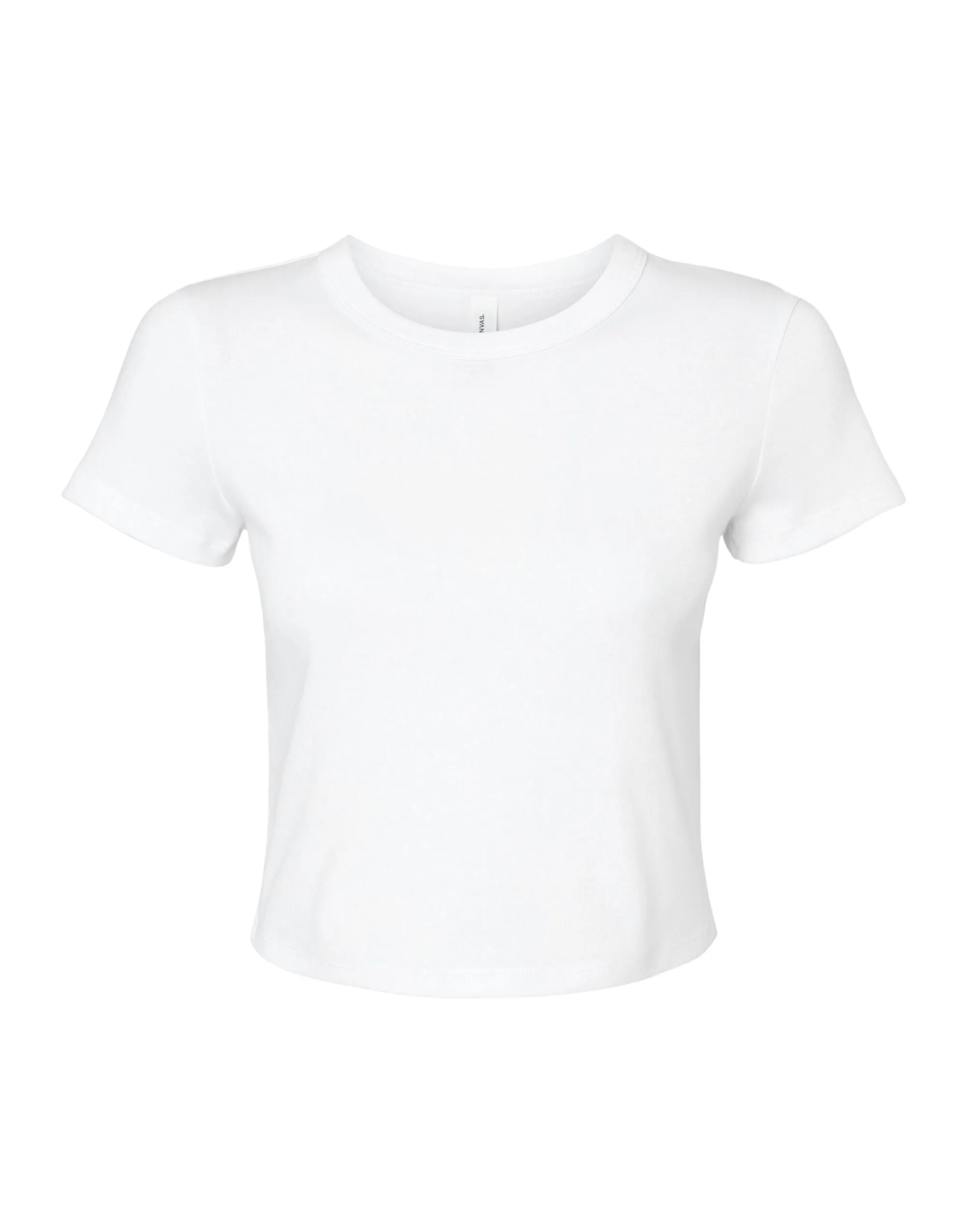BE1010 Bella Women's Micro Rib Baby Tee