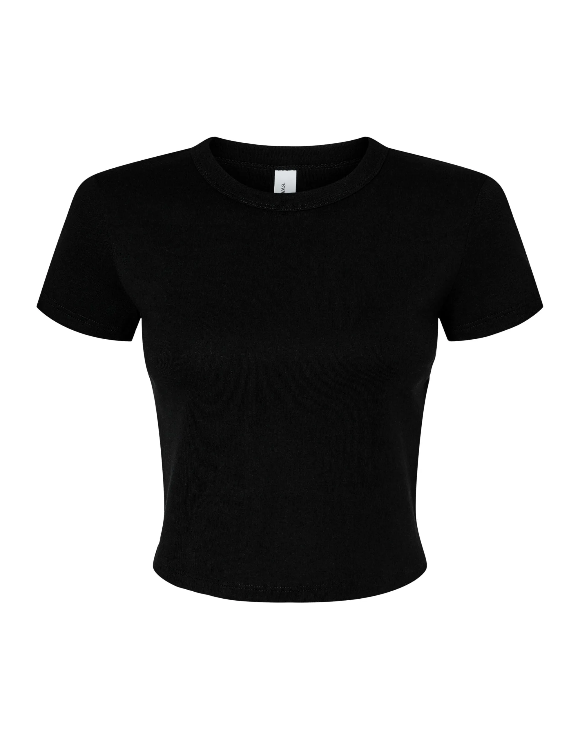 BE1010 Bella Women's Micro Rib Baby Tee