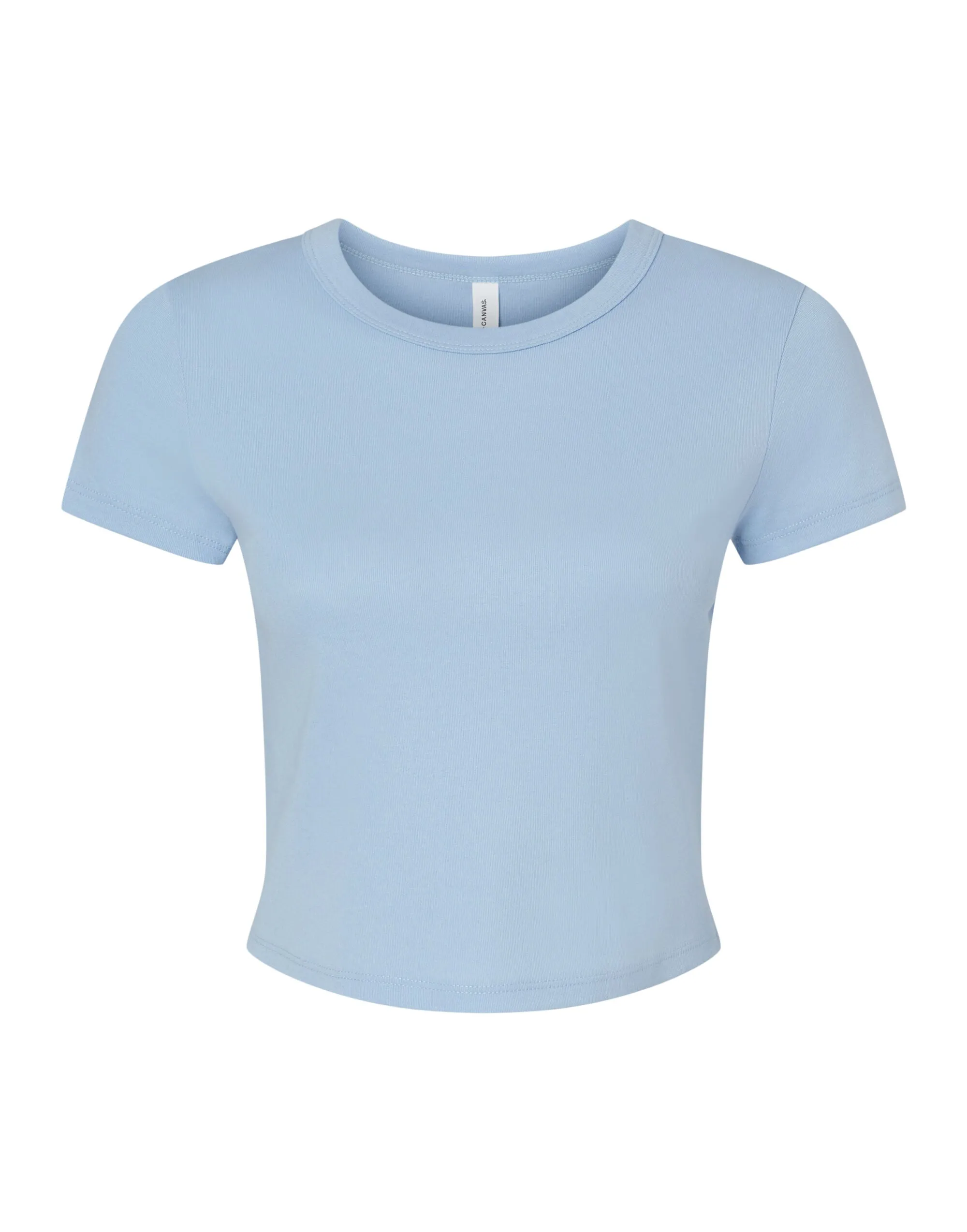 BE1010 Bella Women's Micro Rib Baby Tee