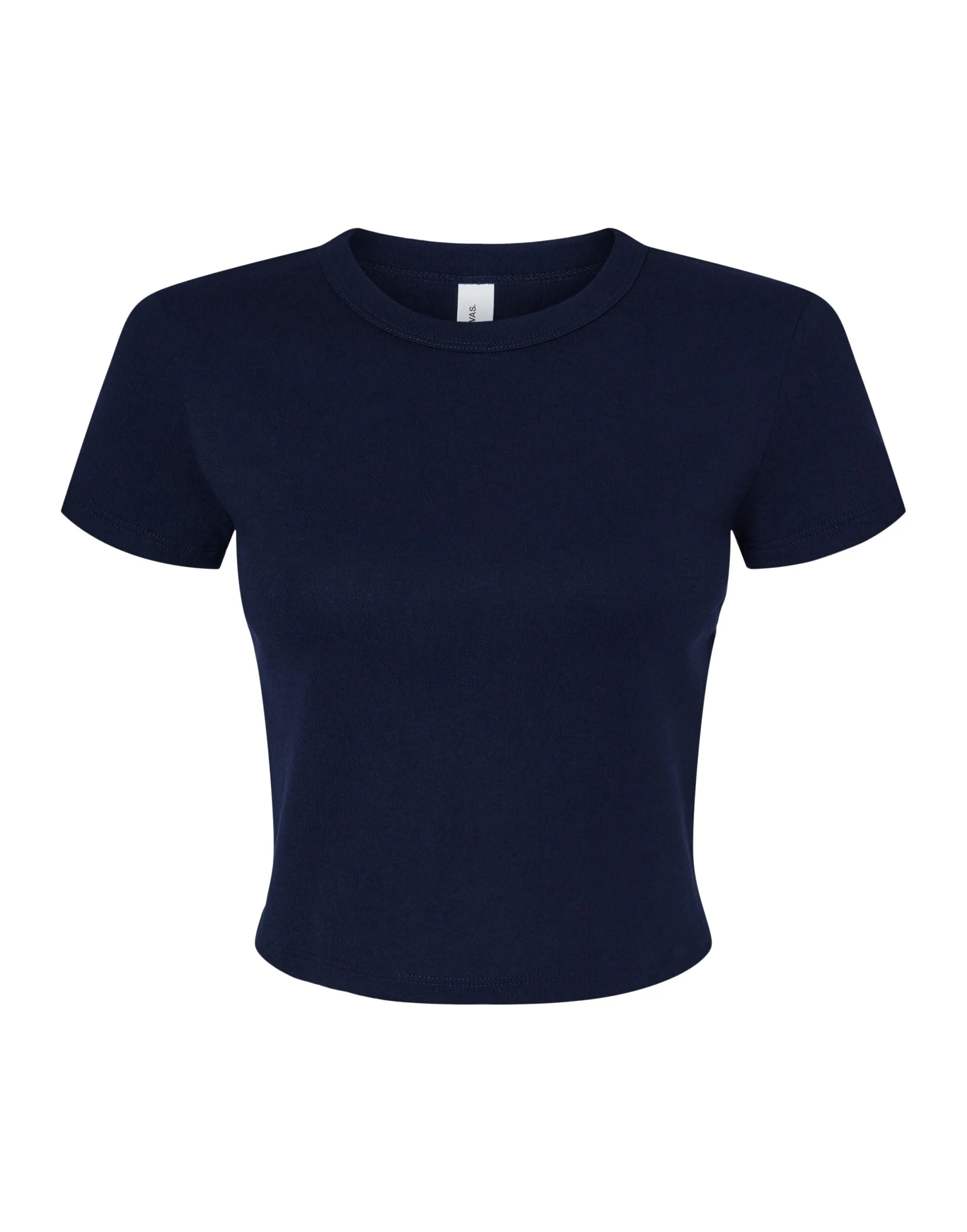BE1010 Bella Women's Micro Rib Baby Tee