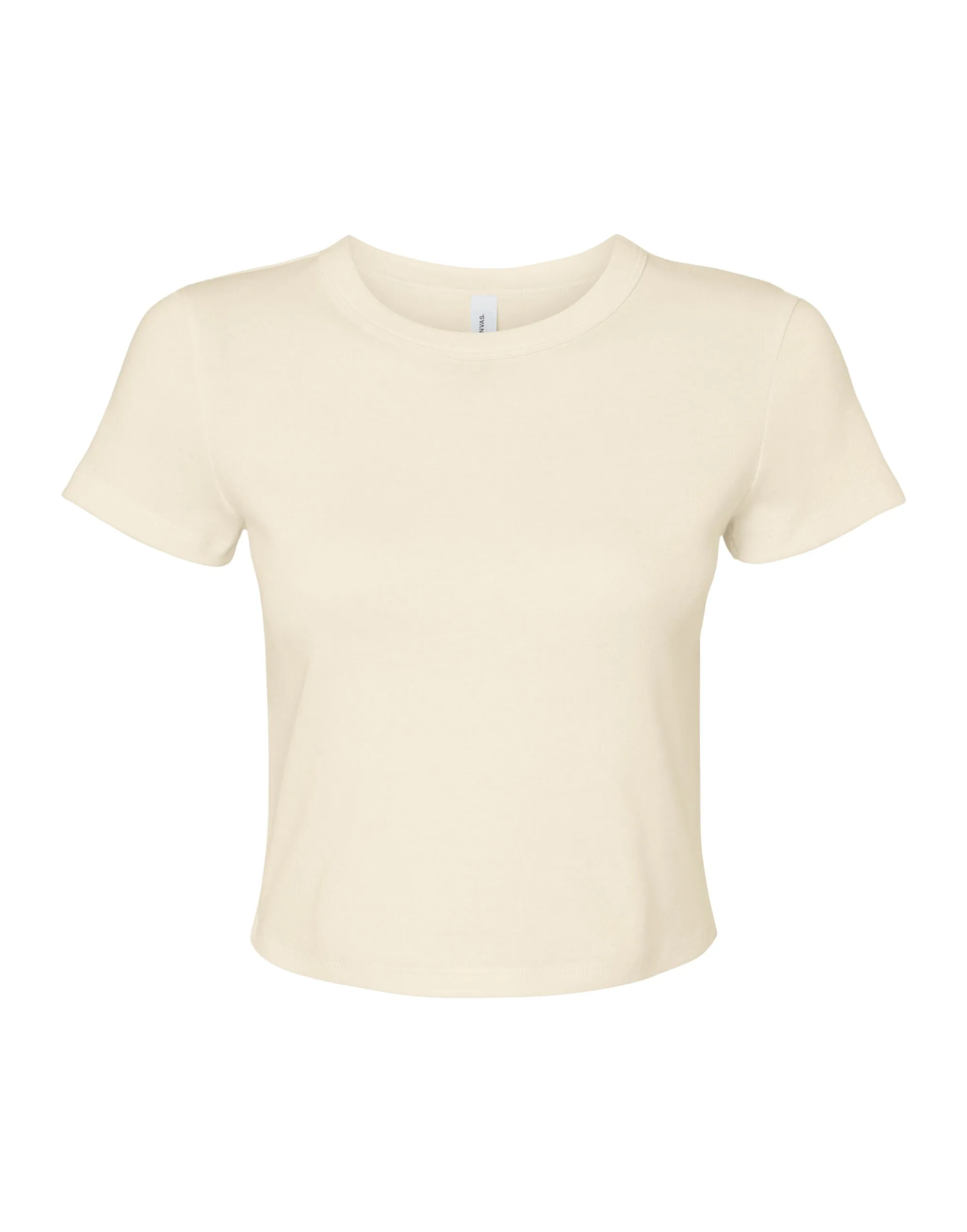 BE1010 Bella Women's Micro Rib Baby Tee