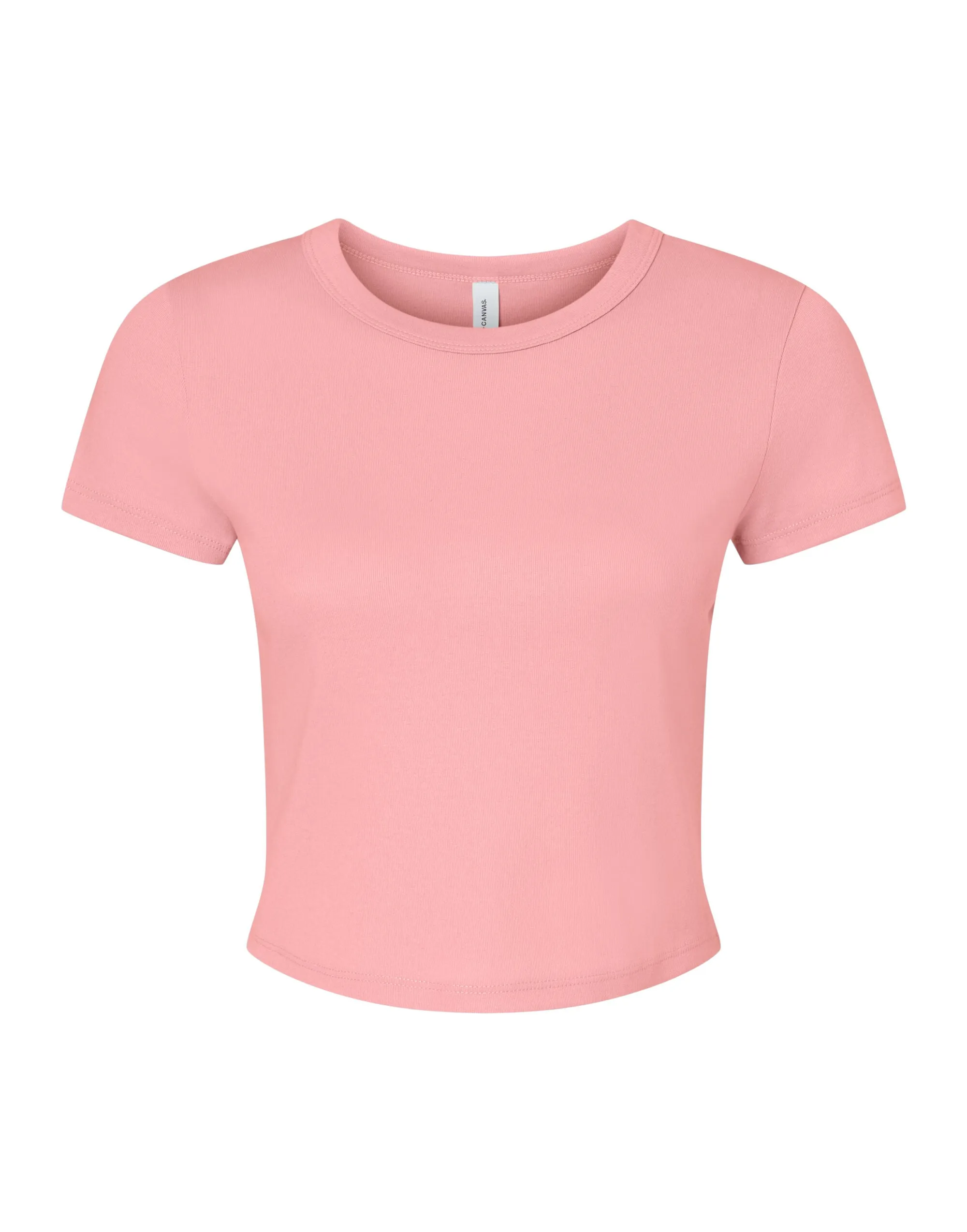 BE1010 Bella Women's Micro Rib Baby Tee