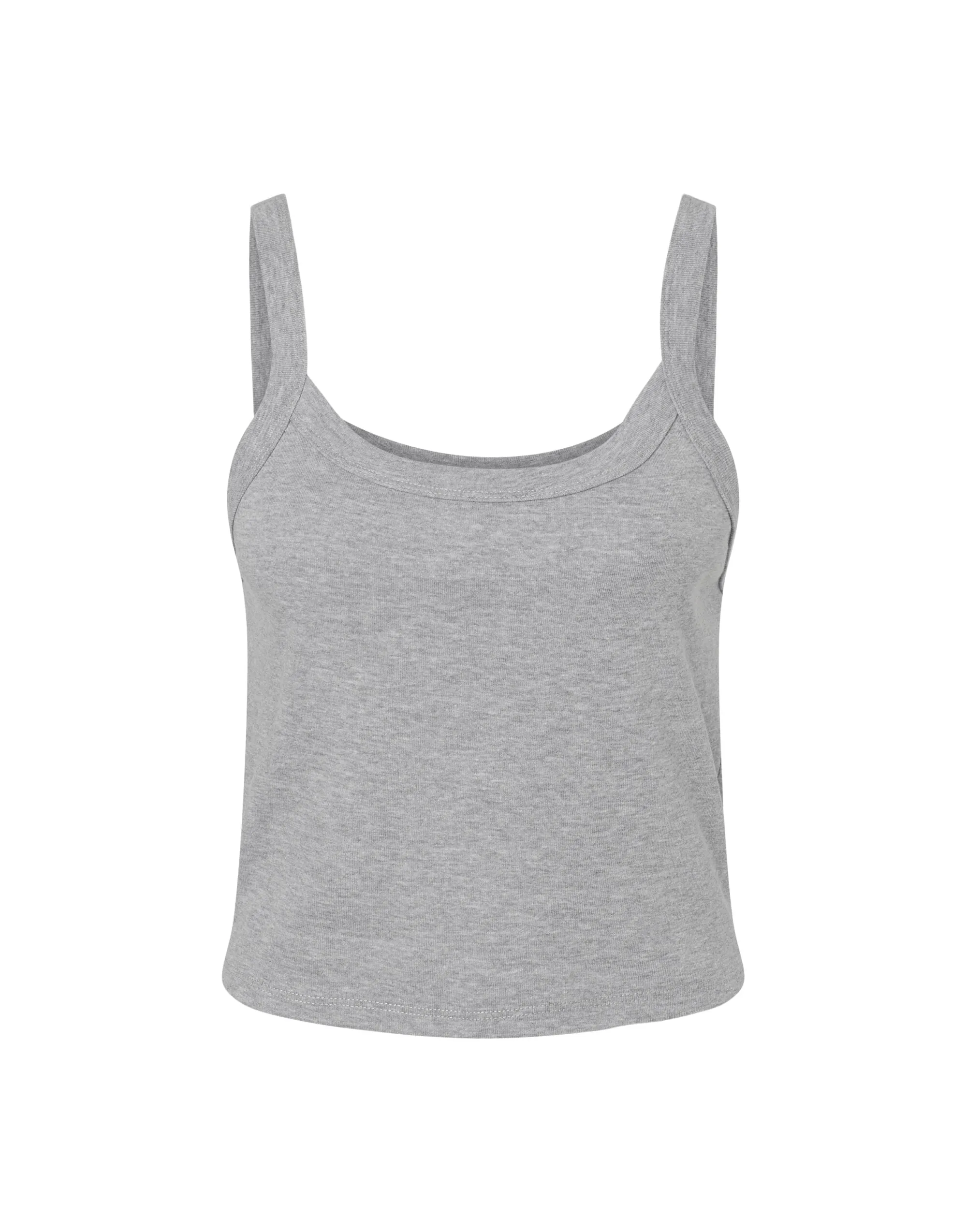 BE1012 Bella Women's Micro Rib Strap Tank