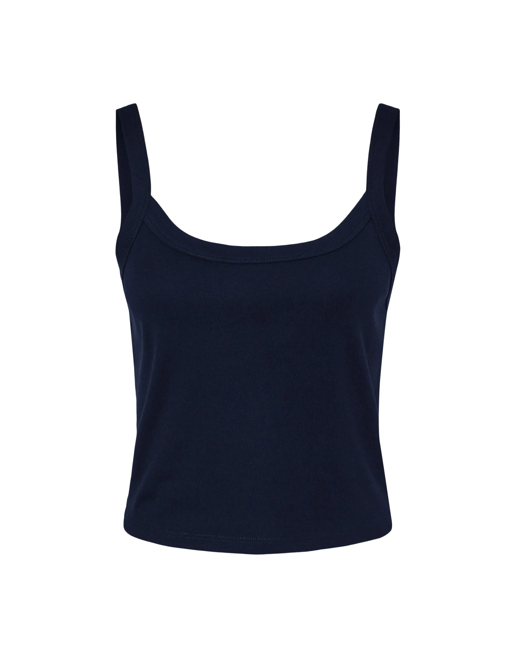 BE1012 Bella Women's Micro Rib Strap Tank