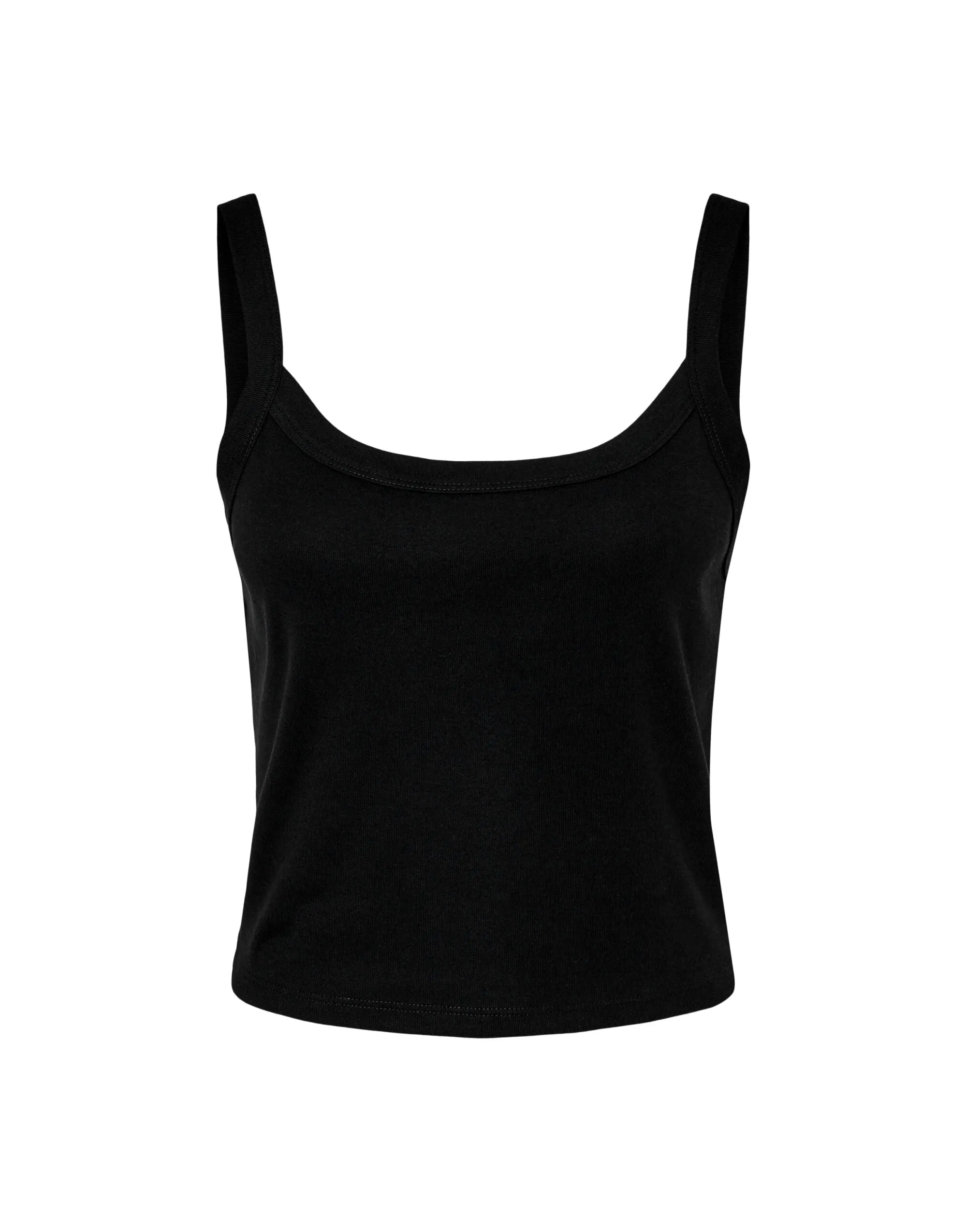 BE1012 Bella Women's Micro Rib Strap Tank