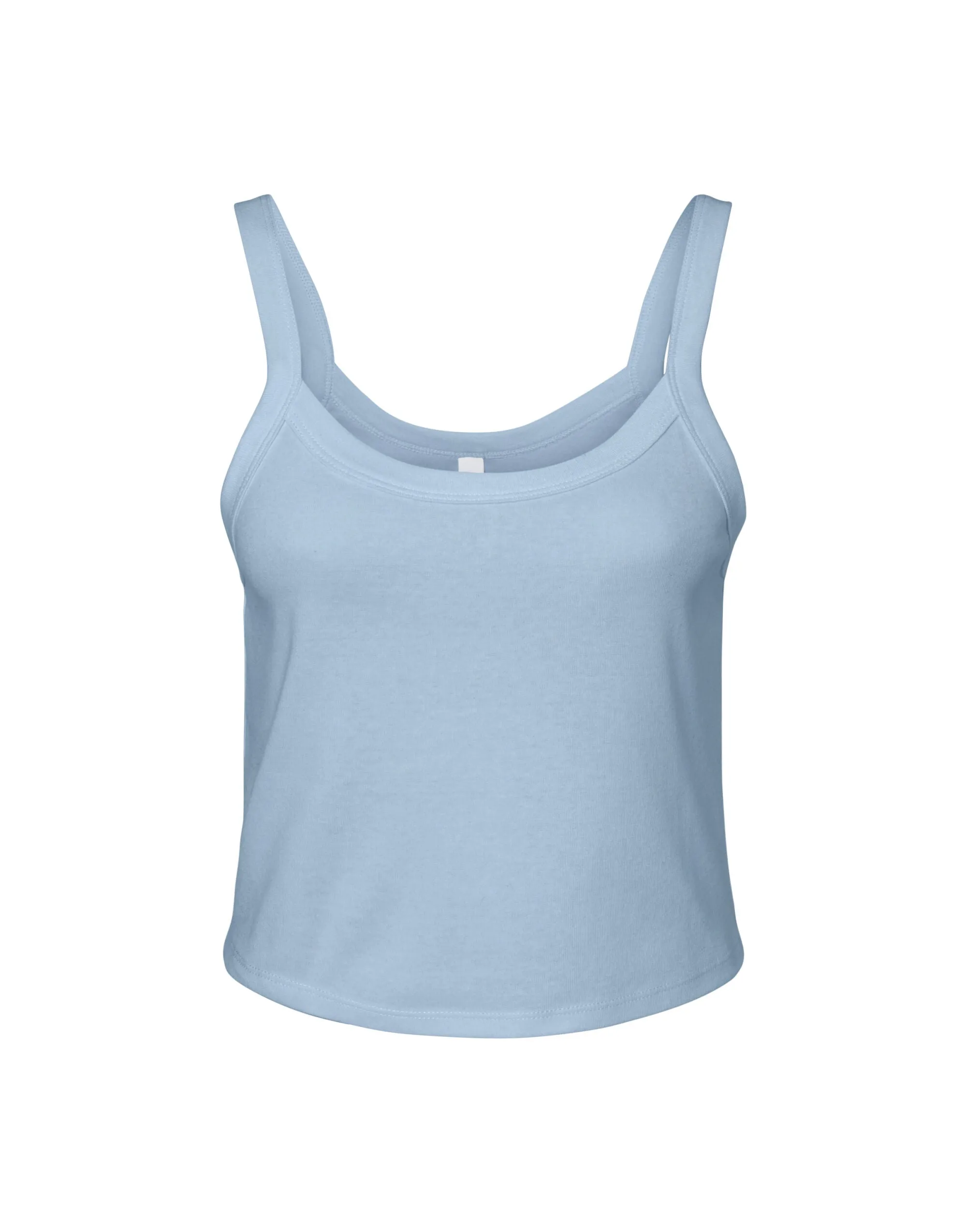 BE1012 Bella Women's Micro Rib Strap Tank