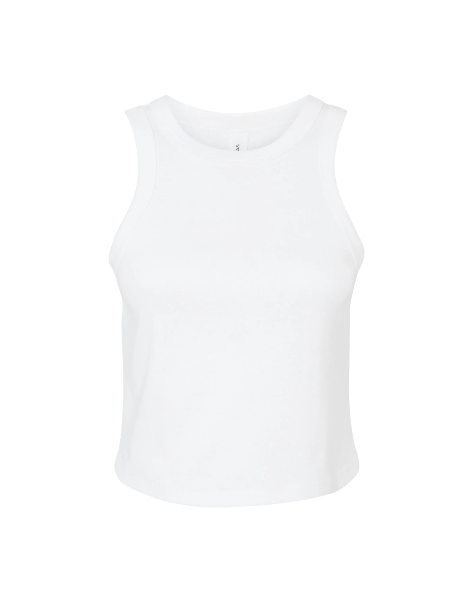 BE1019 Bella Women's Micro Rib Racer Tank