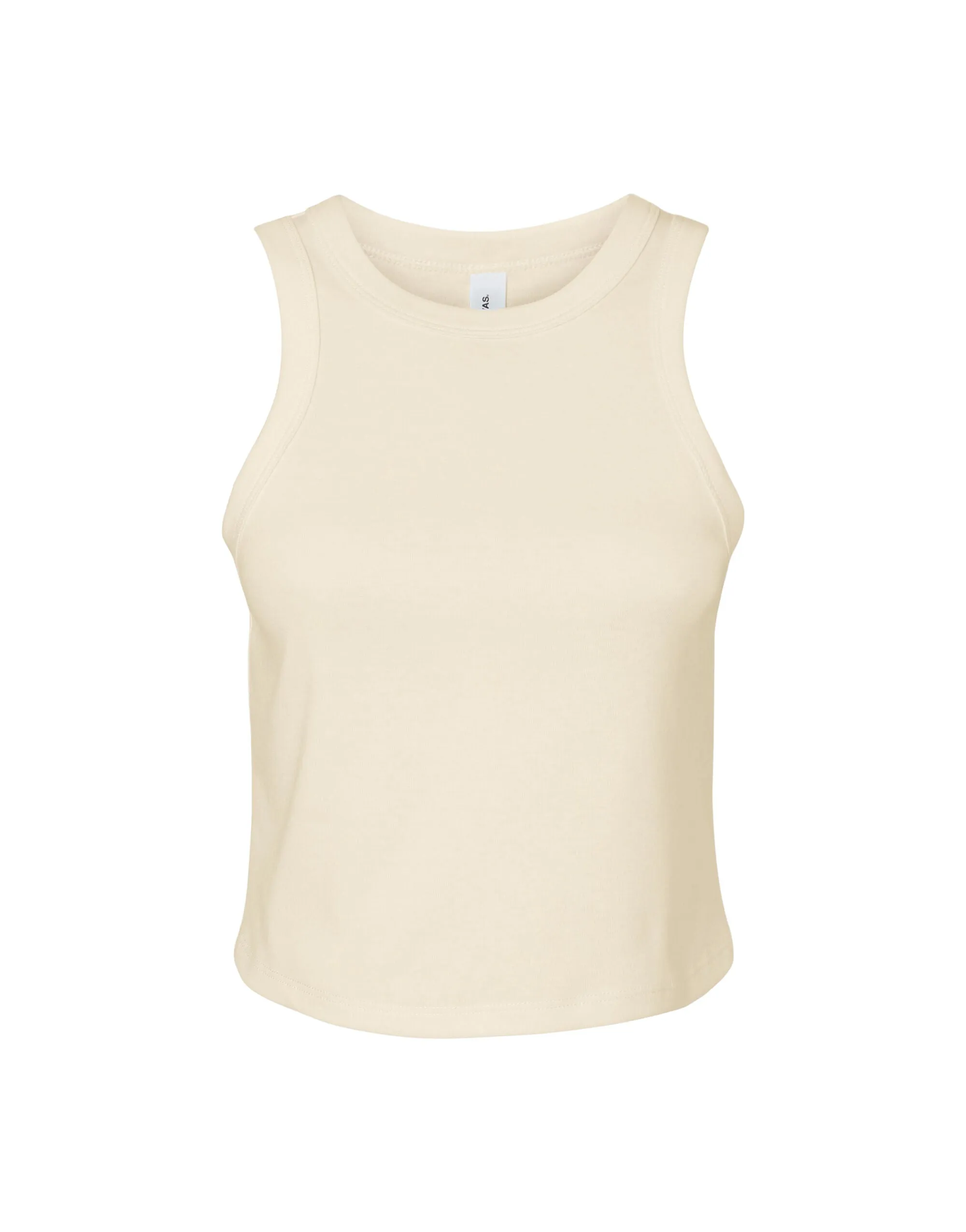 BE1019 Bella Women's Micro Rib Racer Tank