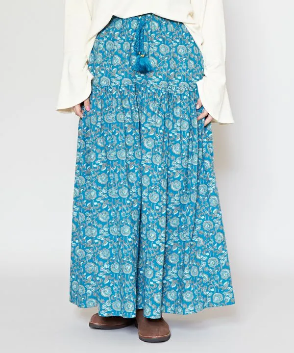 Block Print Style Skirt