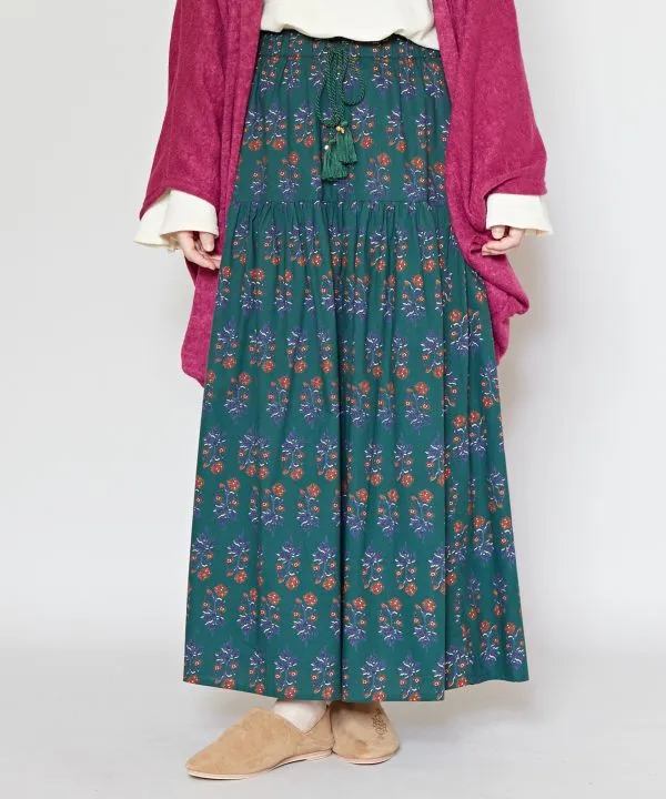 Block Print Style Skirt