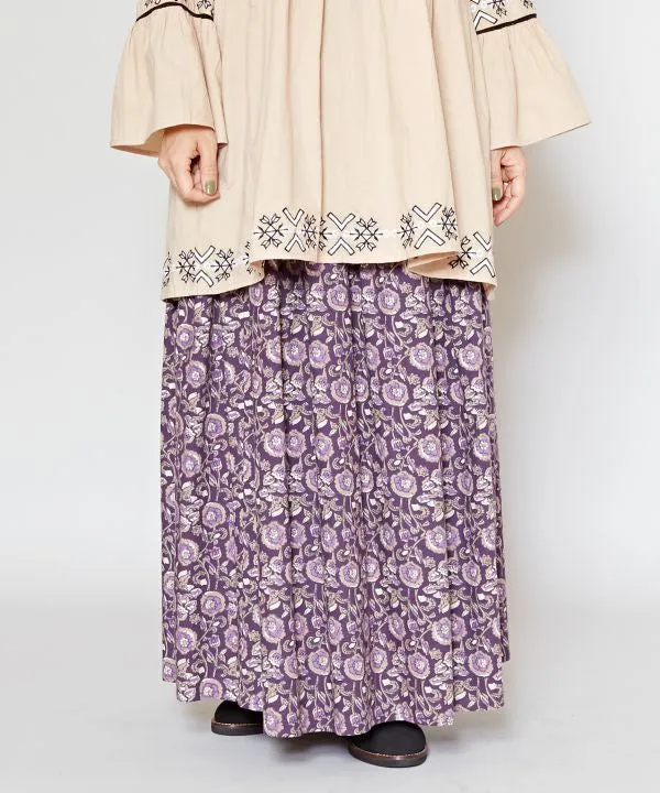 Block Print Style Skirt