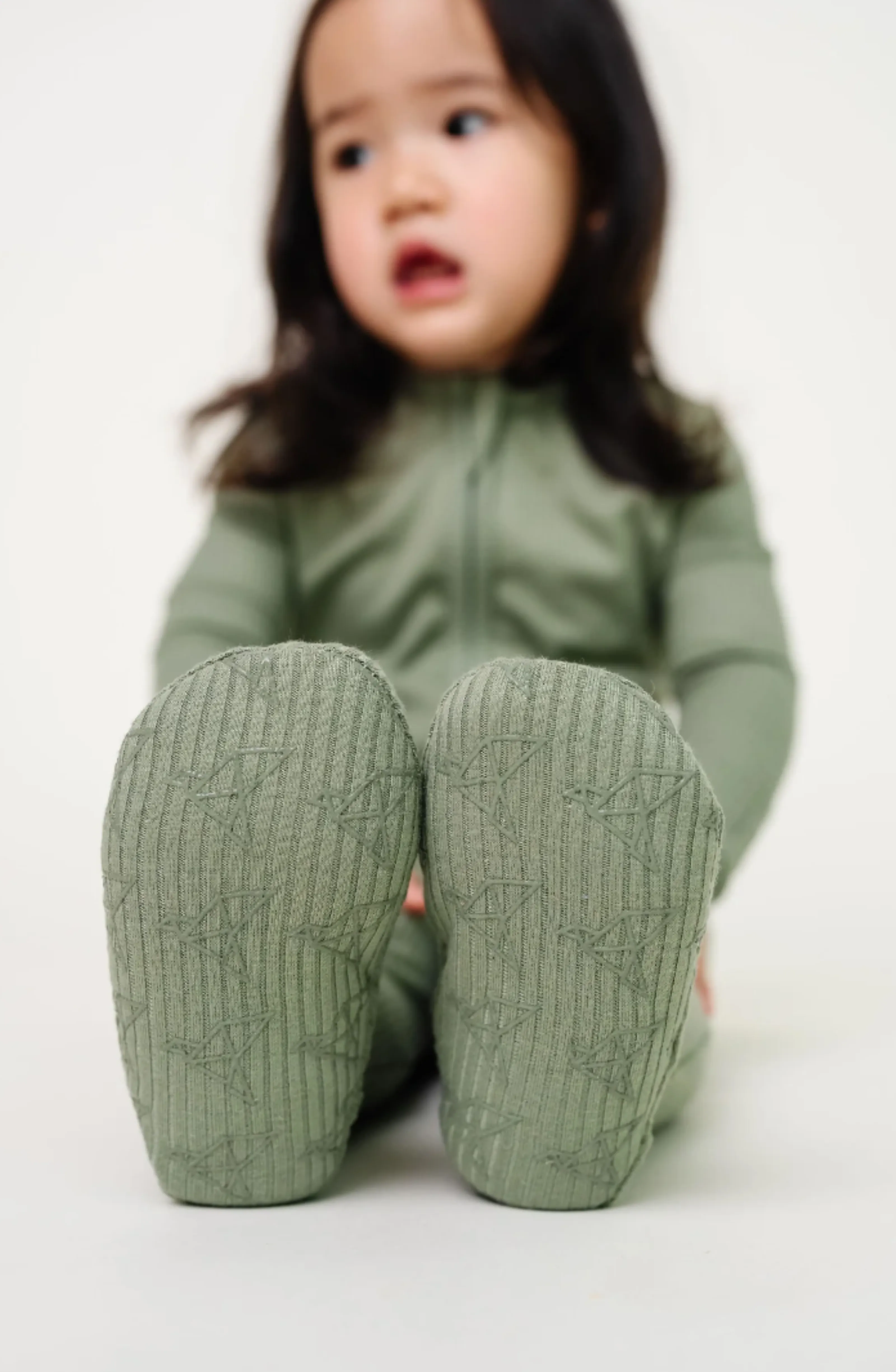 Clover Zip Up Footie Pajamas | Copper Pearl