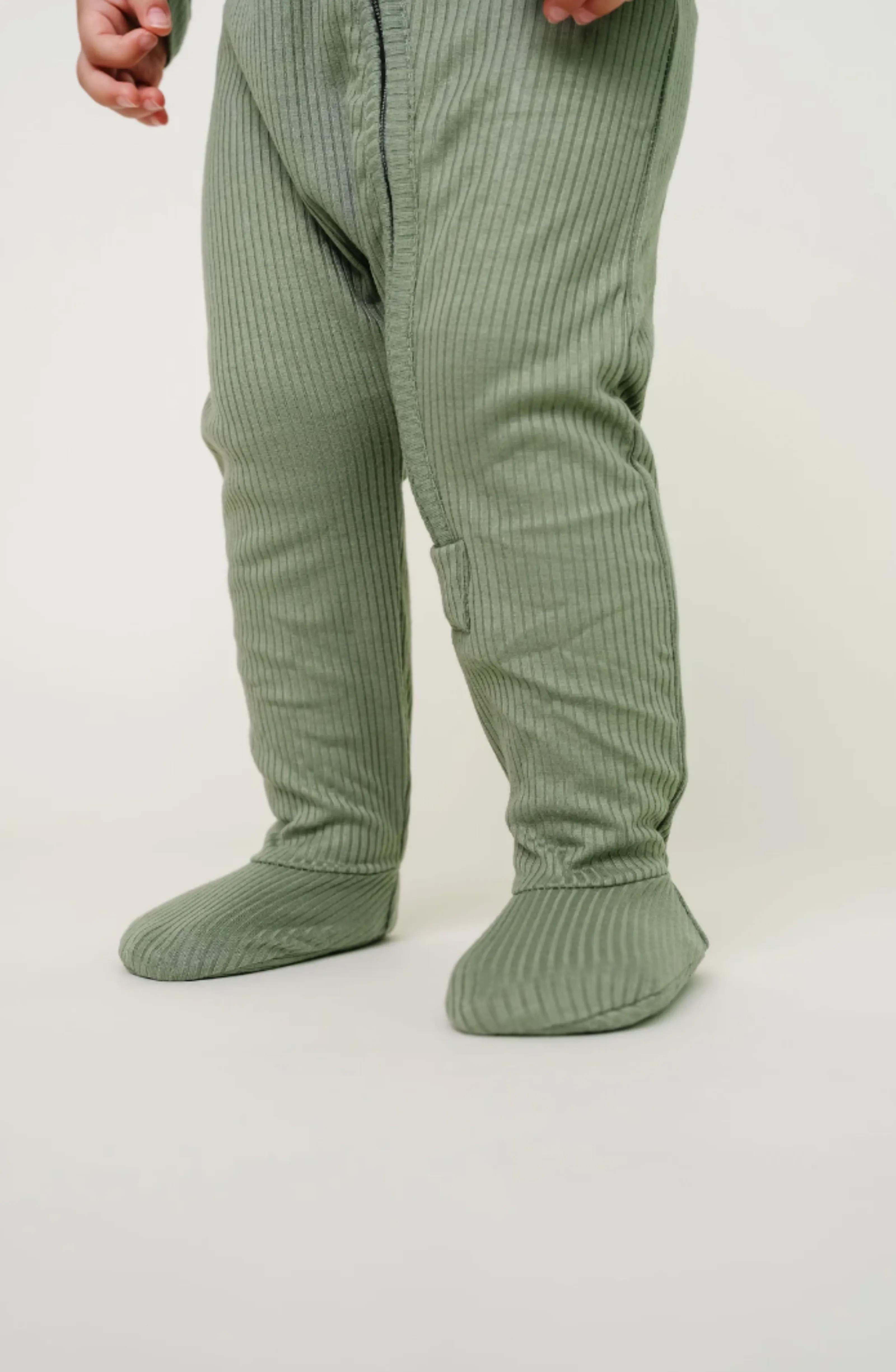Clover Zip Up Footie Pajamas | Copper Pearl