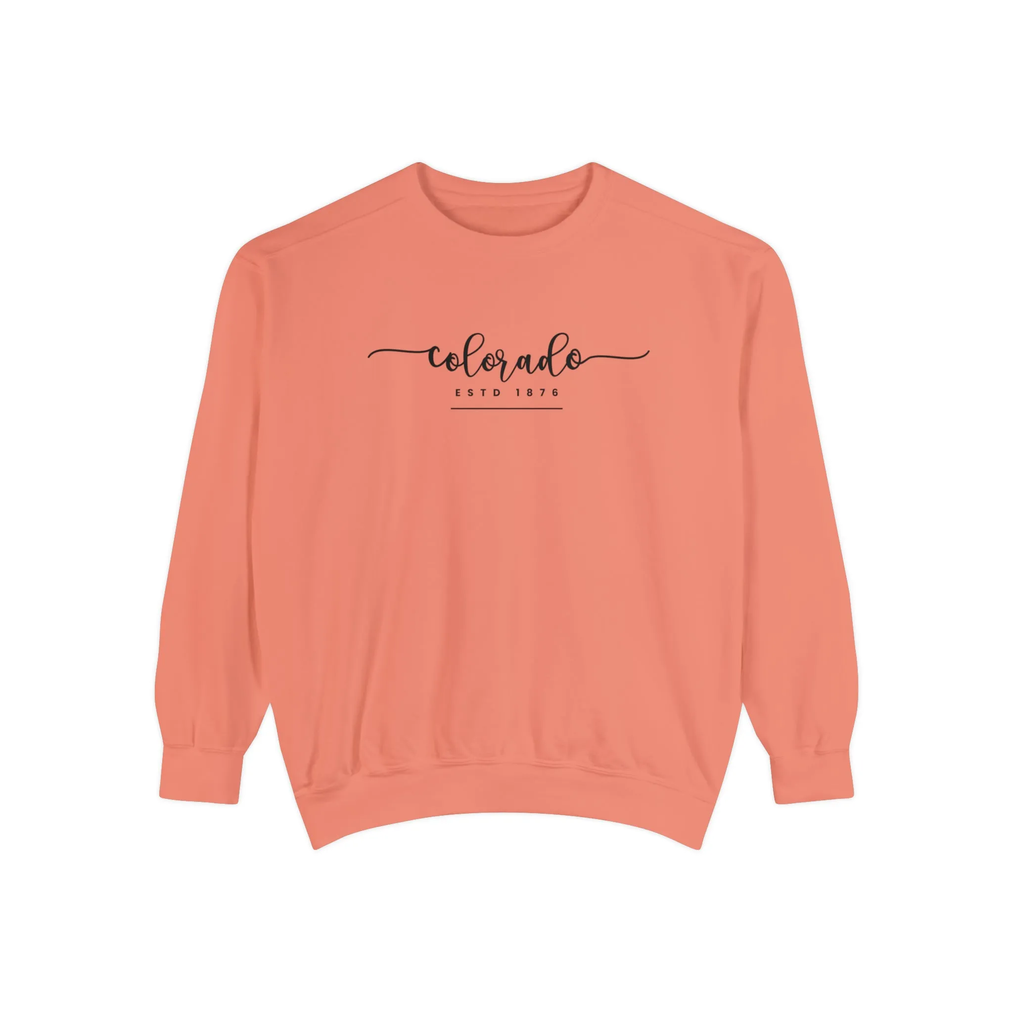 Comfort Colors Women's Sweatshirt - Colorado Pride Pullover