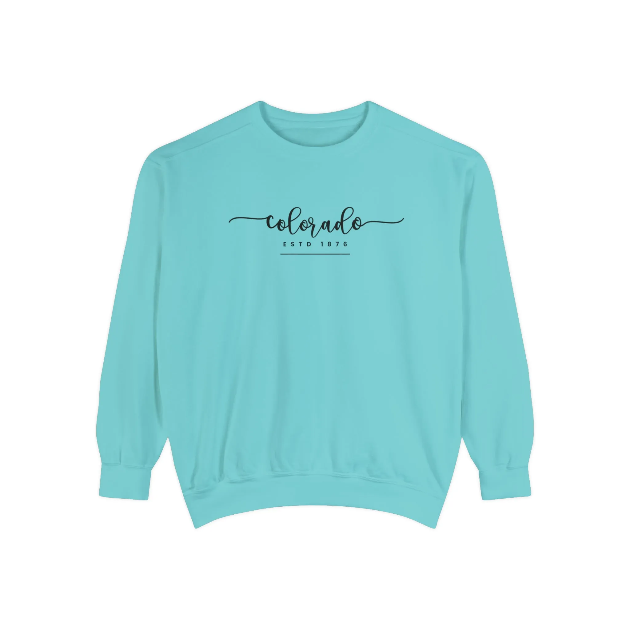 Comfort Colors Women's Sweatshirt - Colorado Pride Pullover
