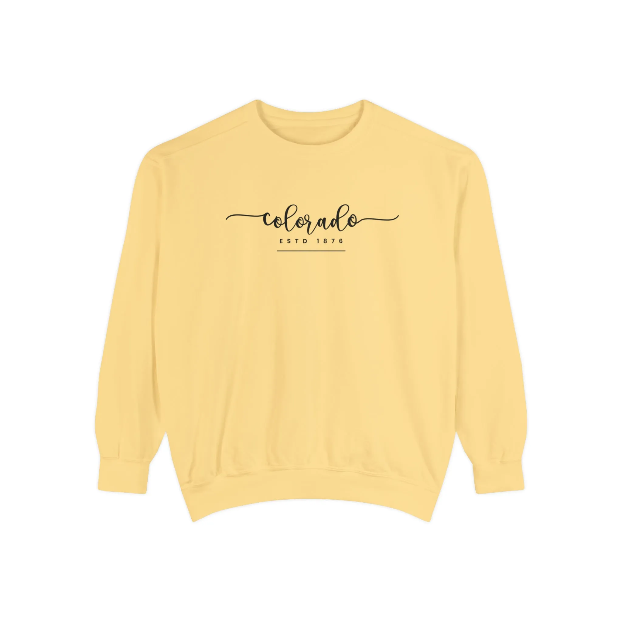 Comfort Colors Women's Sweatshirt - Colorado Pride Pullover