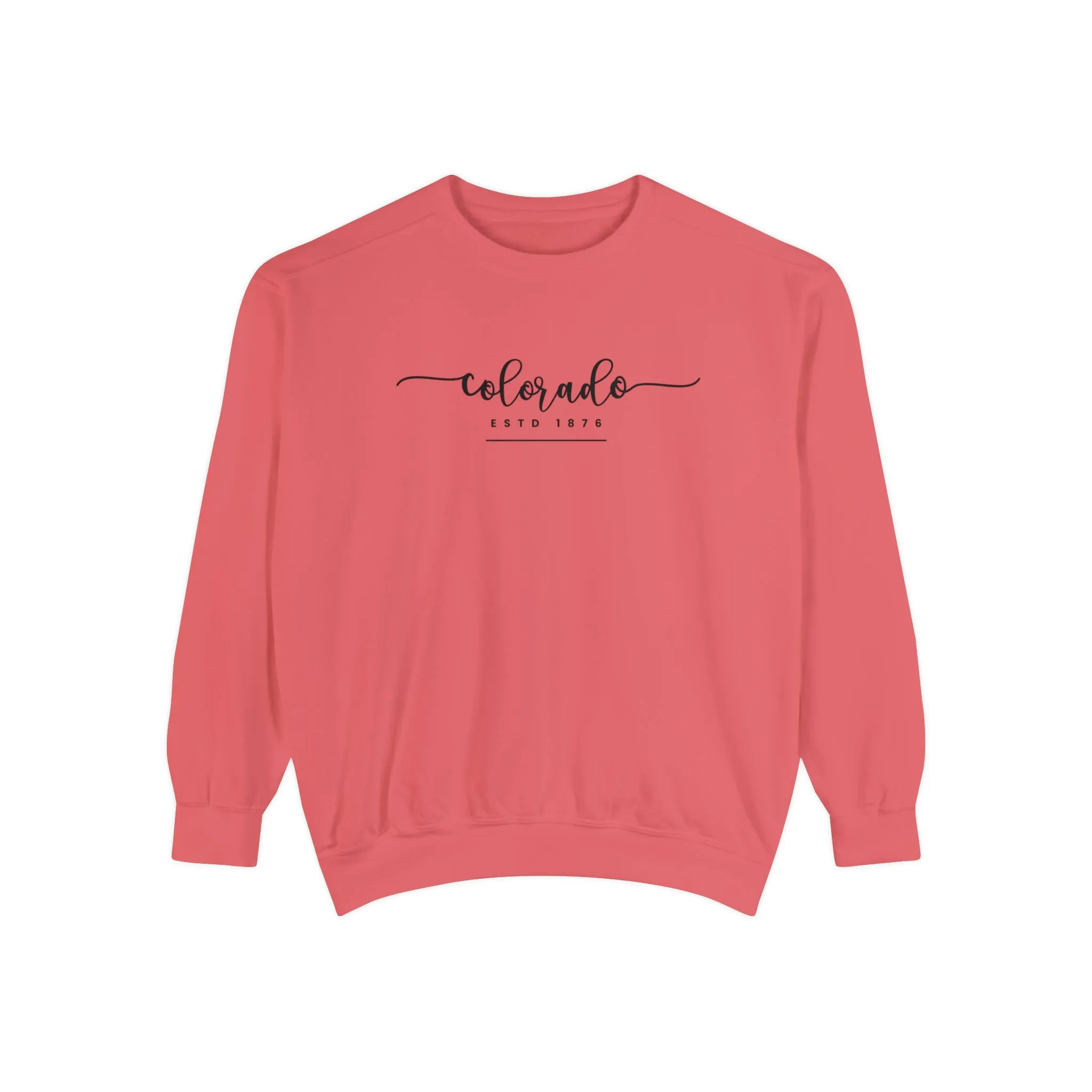 Comfort Colors Women's Sweatshirt - Colorado Pride Pullover