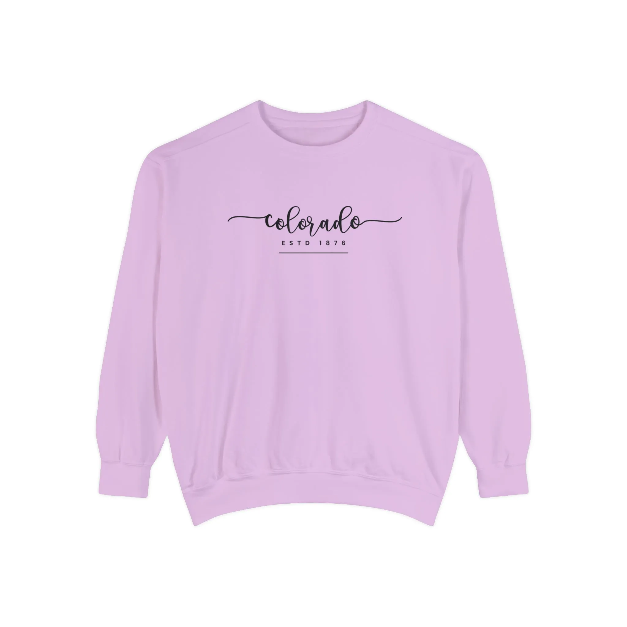 Comfort Colors Women's Sweatshirt - Colorado Pride Pullover