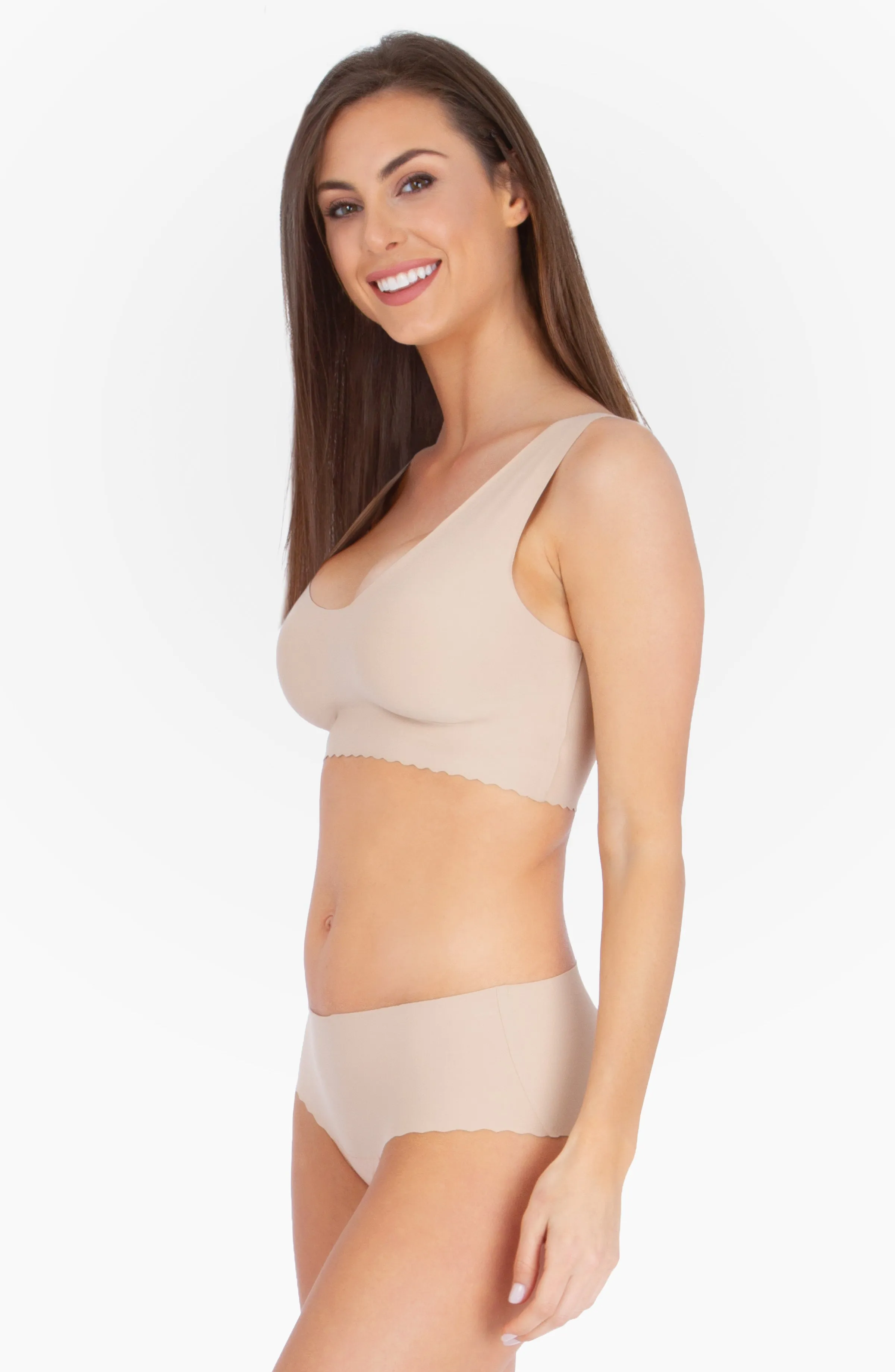 Comfy Seamless Scoop Neck Bra - FINAL SALE