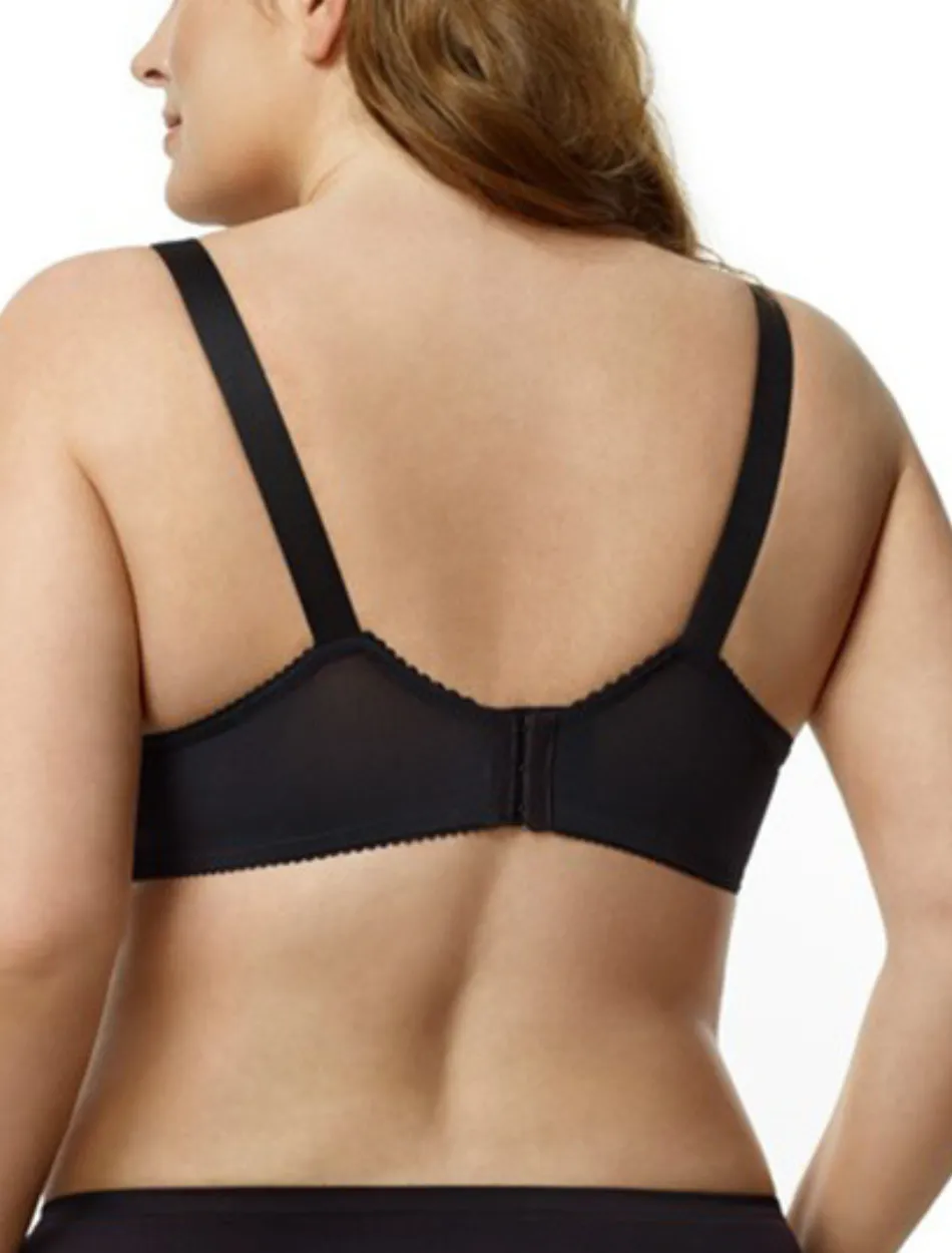 Elila Embroidered Underwire Bra, Black | Black Wired Elila Bra