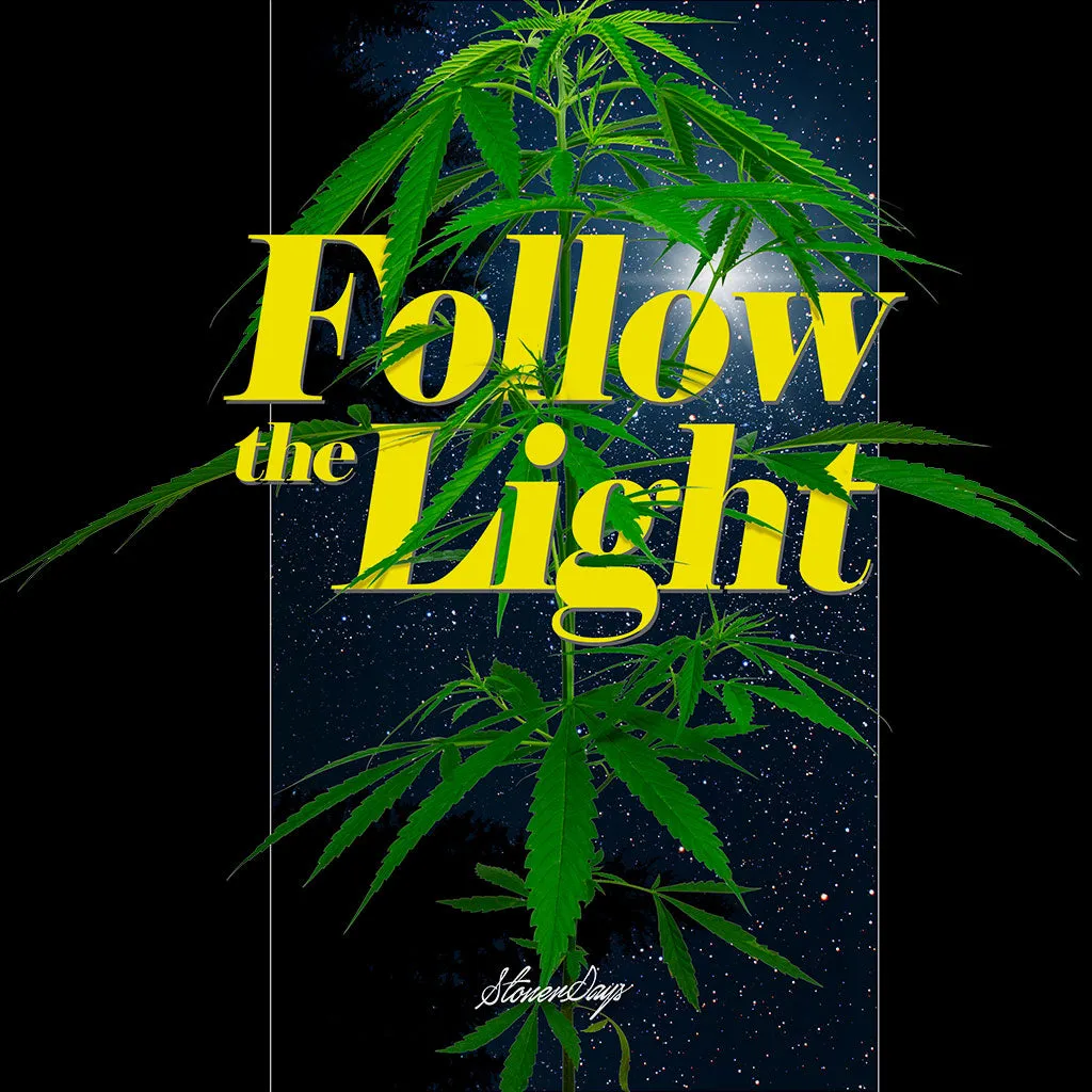 Follow The Light Tie Dye Tee