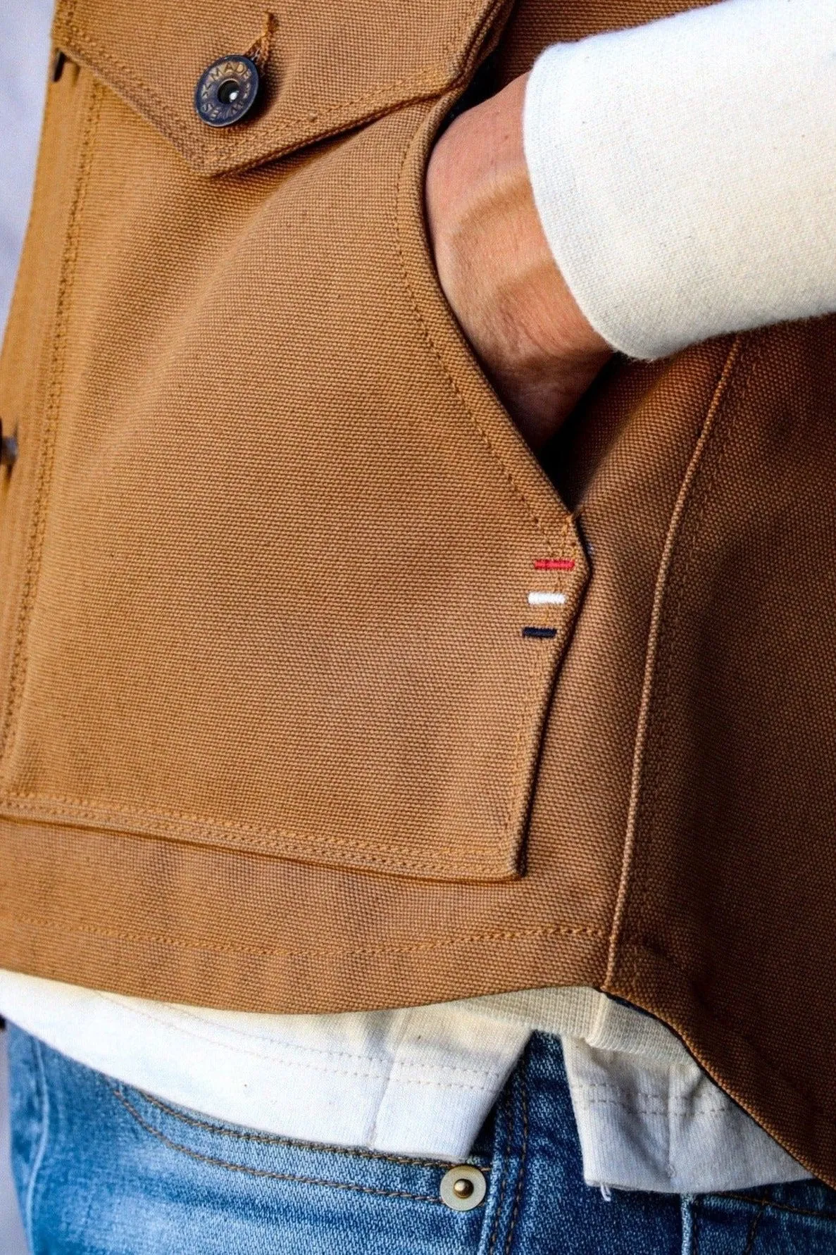 James Vest | 100% Wool-lined