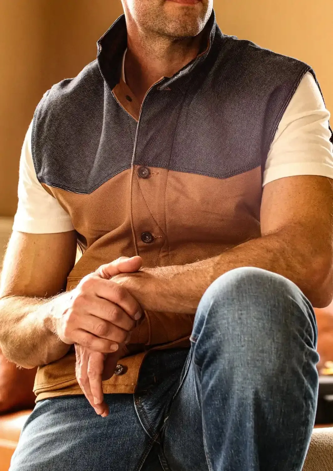 James Vest | 100% Wool-lined