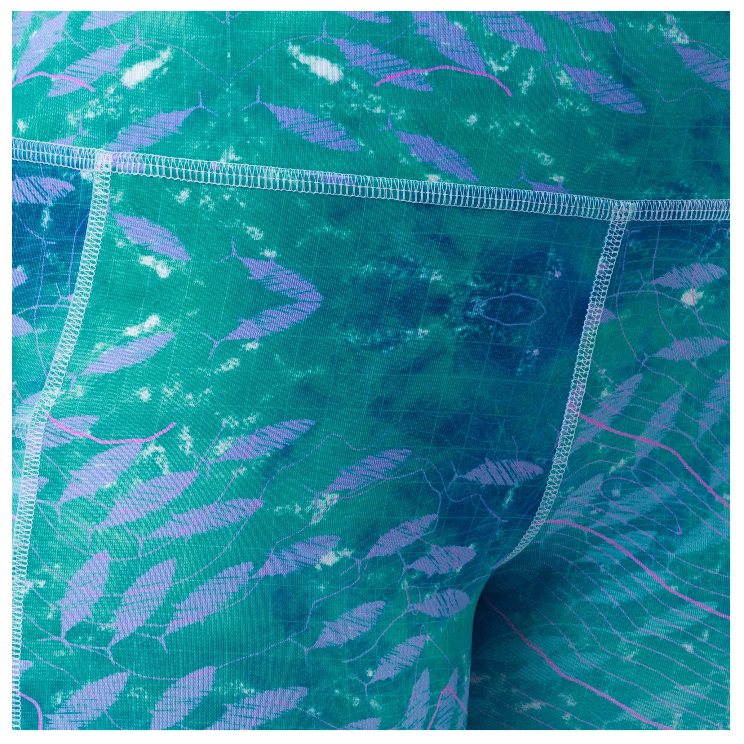 Ladies Blue Radar Yoga Pants